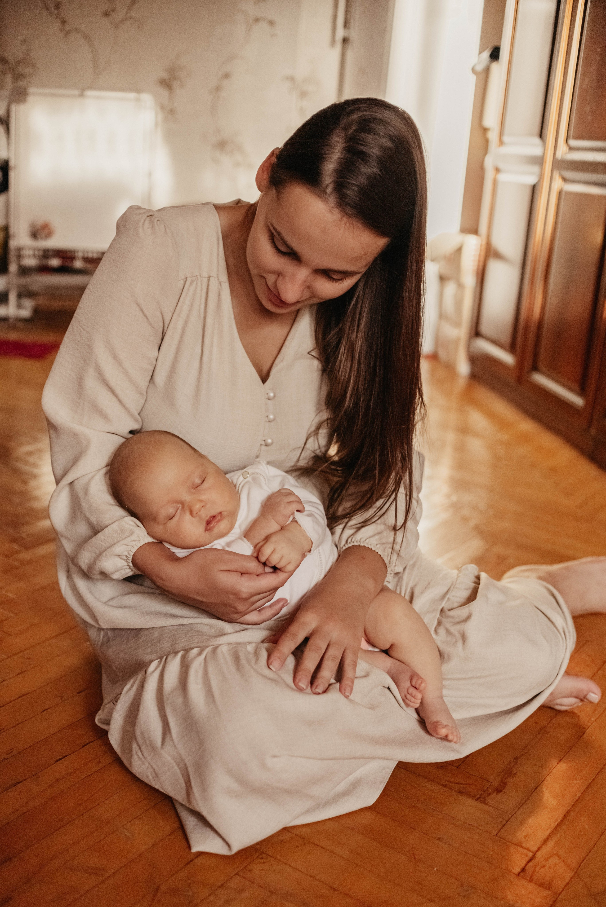 Домашняя съемка новорожденного. Семейный фотограф в Железнодорожном Масаева Елена
