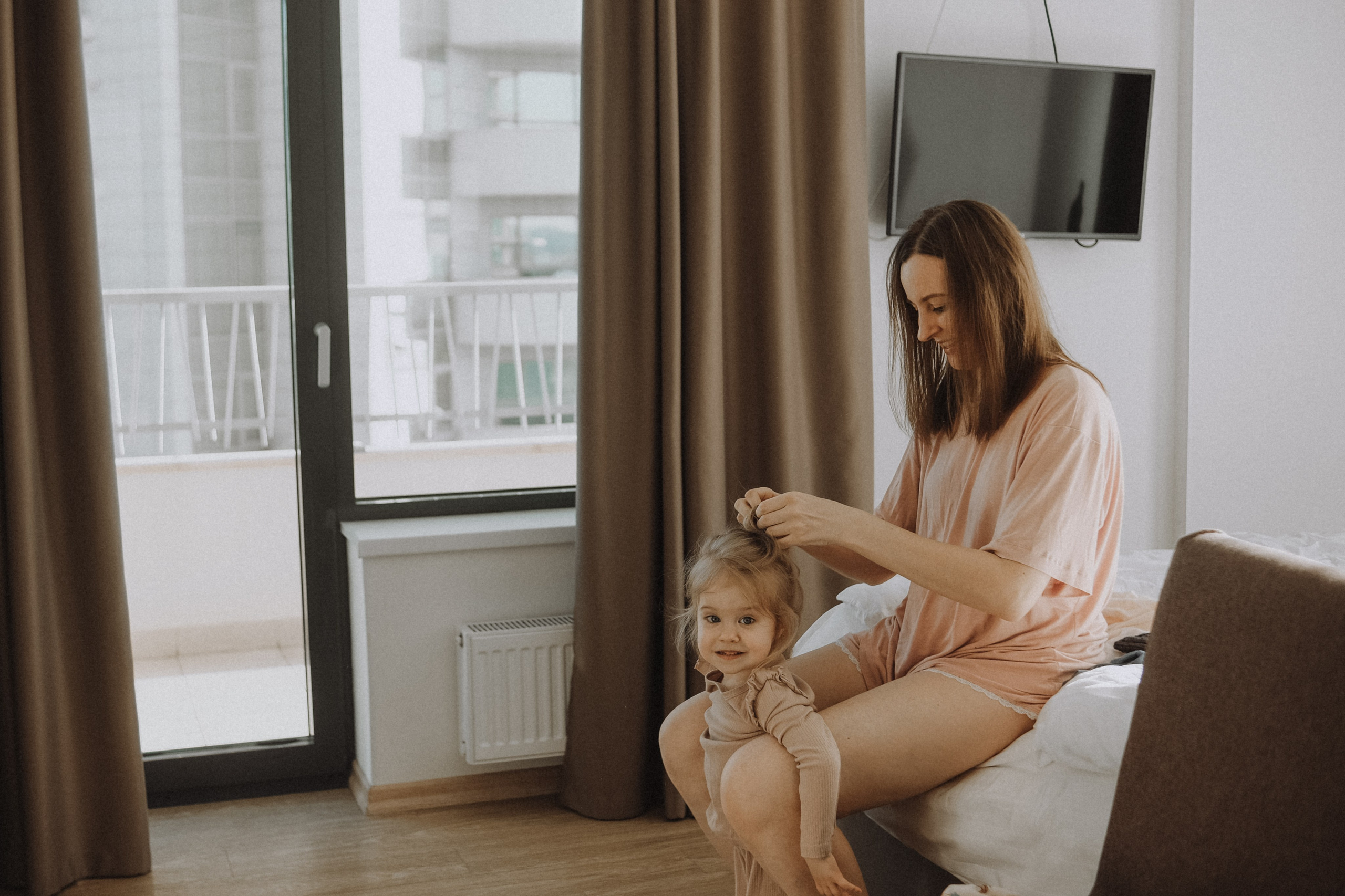 Семья Есении и Эмилии. Семейный фотограф Москва