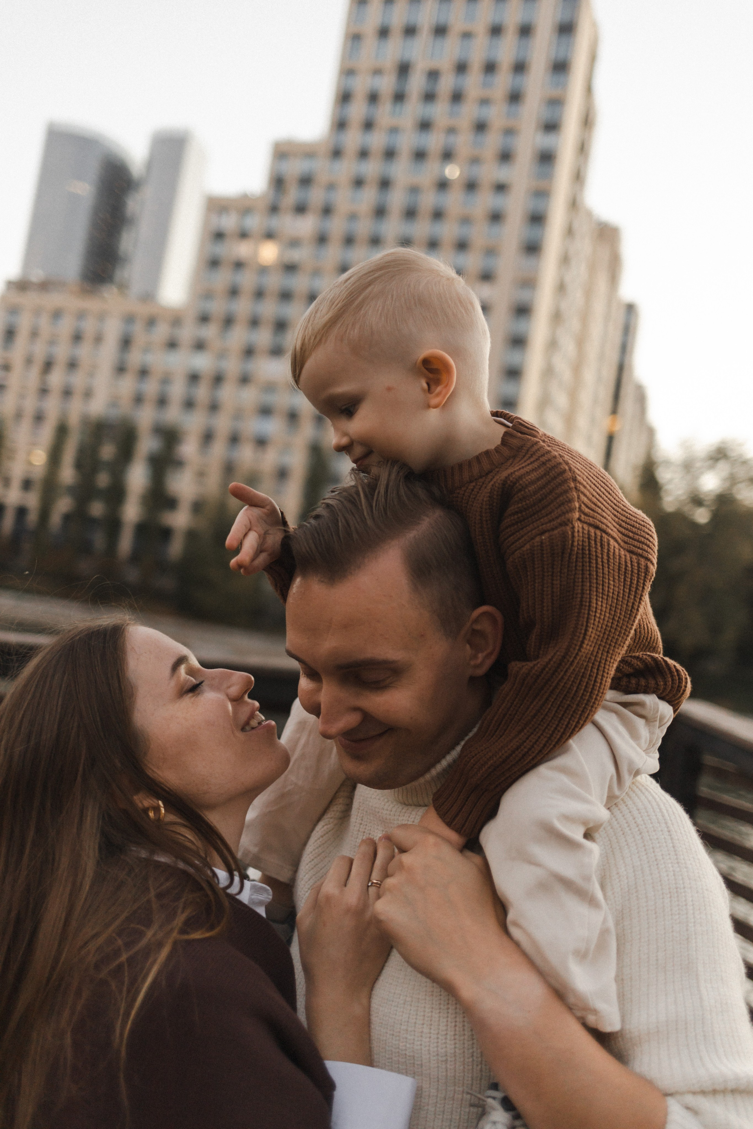 Илья, Марина и Максим. Семейный фотограф в Москве