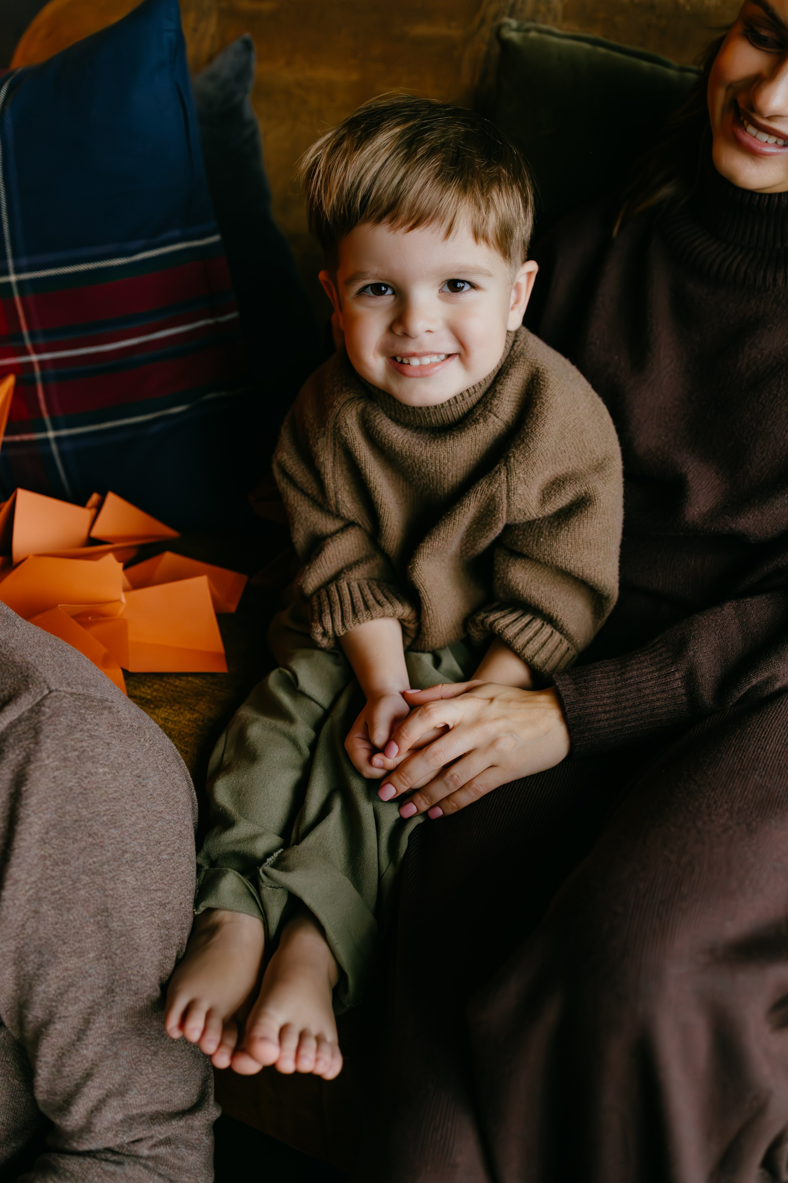 Волшебство и мандарины. История для Максима. Семейный и детский фотограф в Санкт-Петербурге — Лаврова Ольга