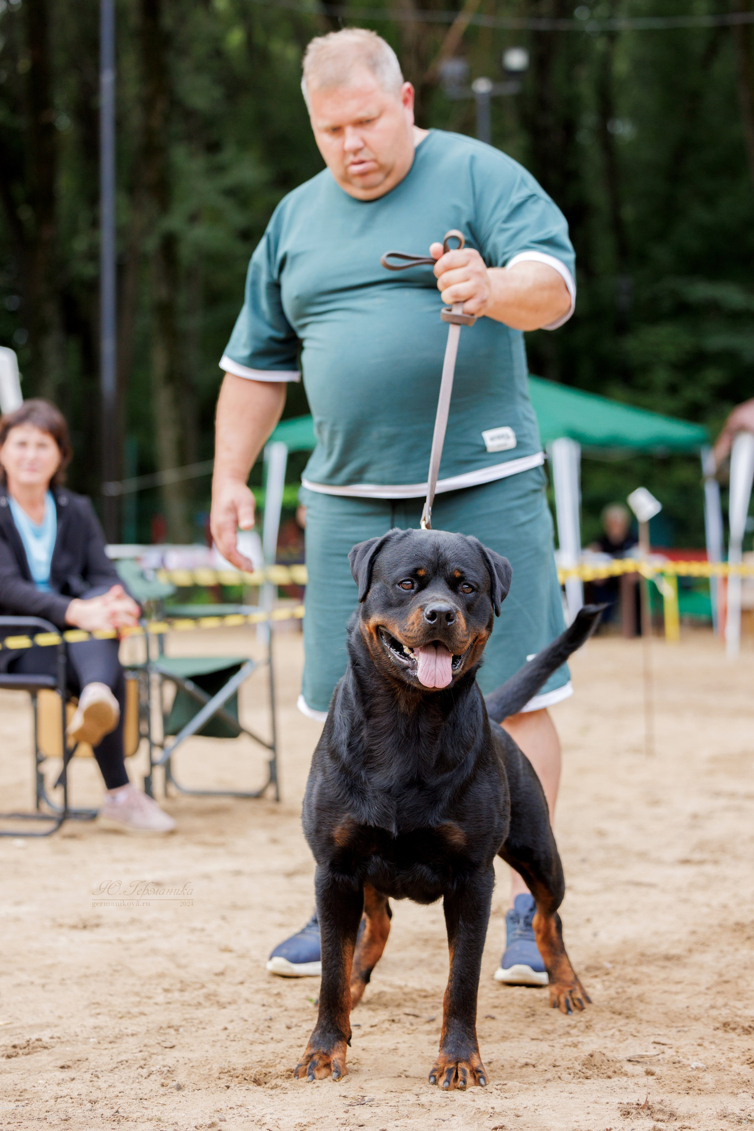 Рязань-Ховрино 10-11.08.2024 3хмоно ротвейлеров. Фотограф-анималист Юлия Германика