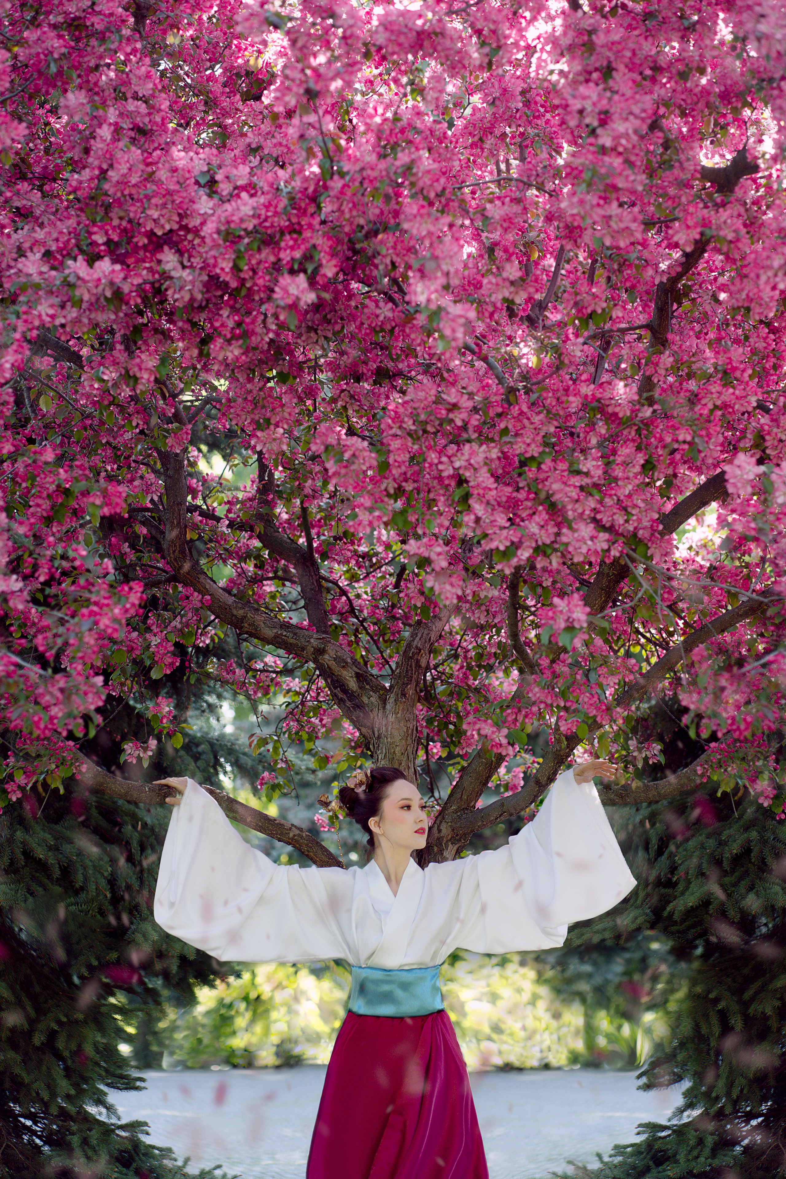 Песня Сакуры. Профессиональный ретушер Алия Султанова