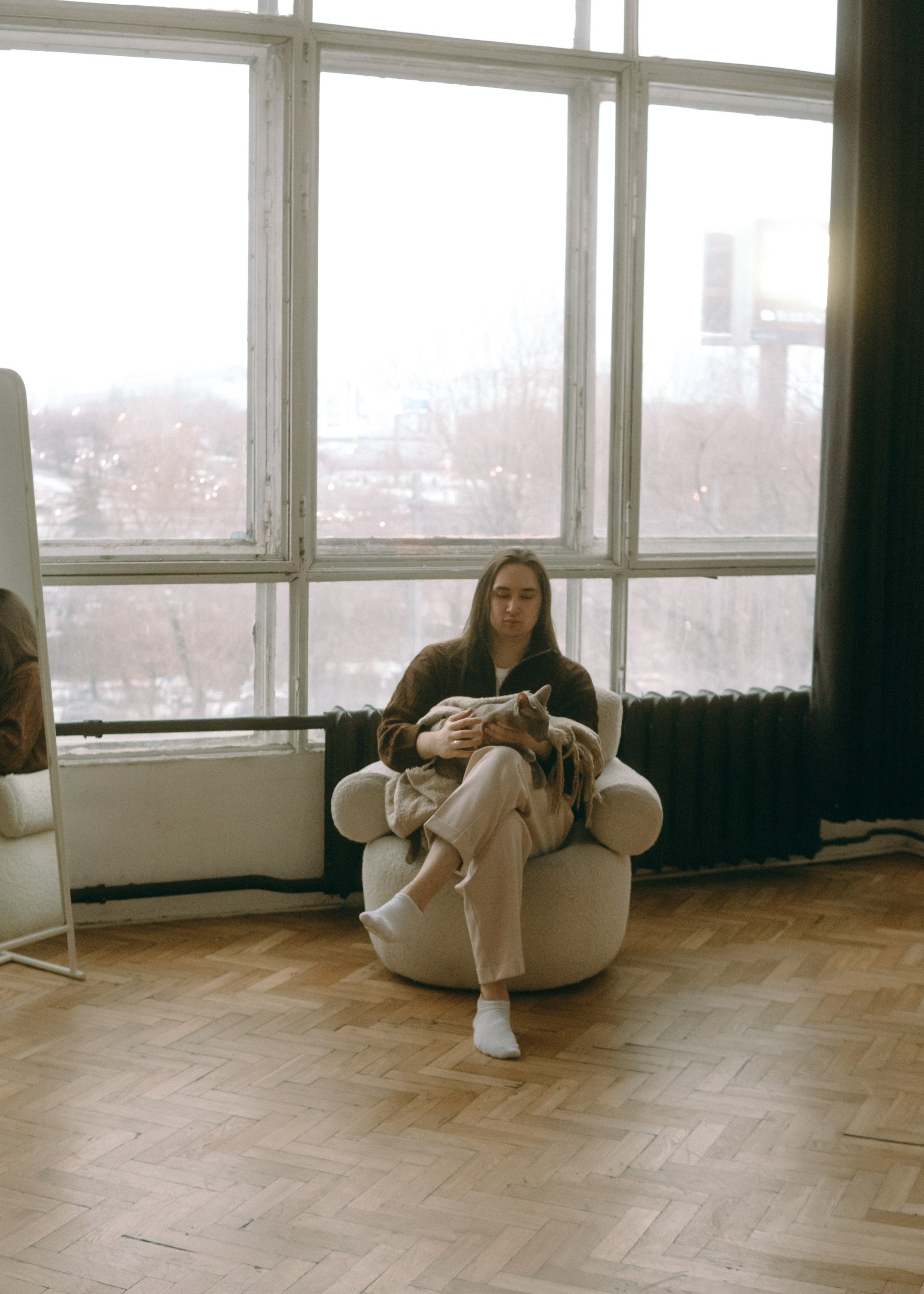 Амина, Булат и Орион. Фотограф-анималист Ксения Воробьева, Москва