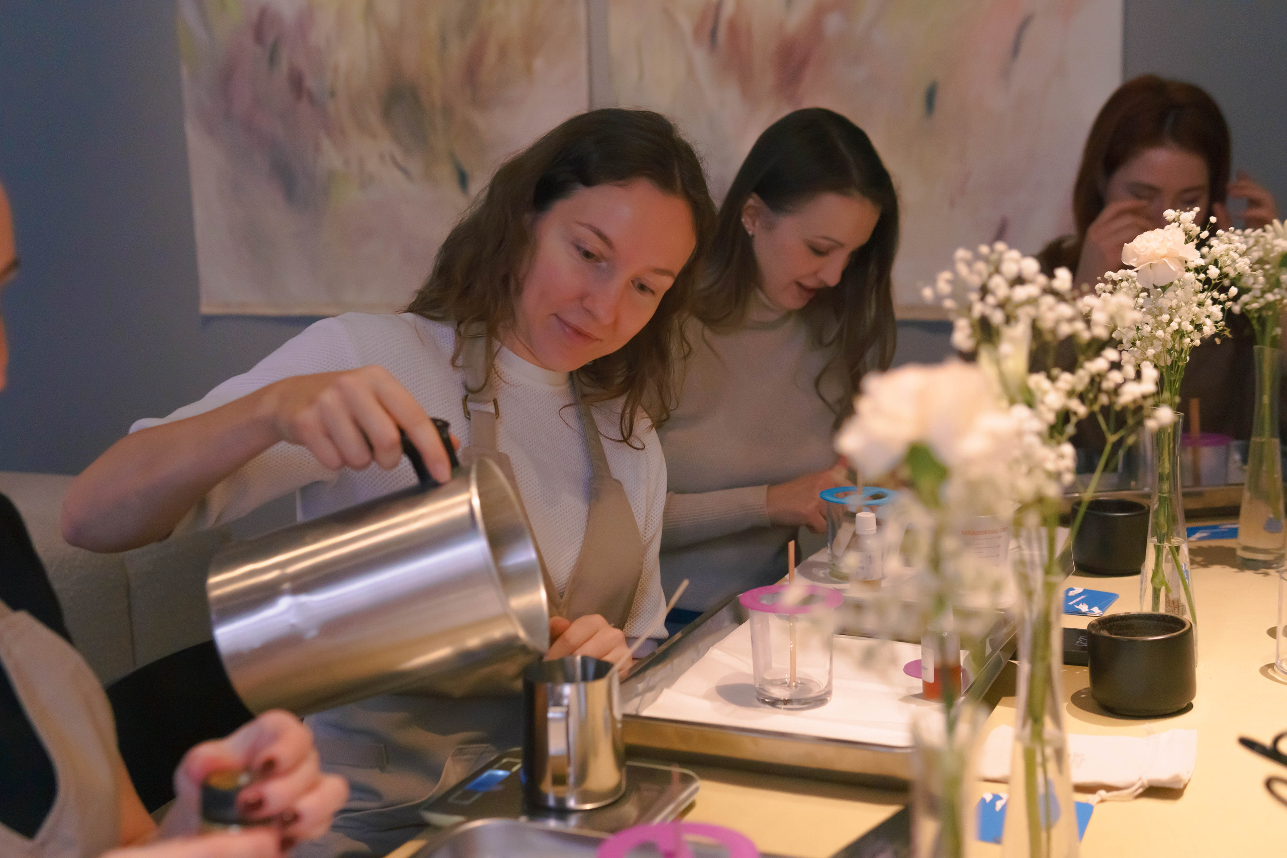 Новогодний мастер-класс по изготовлению свечей. Фотограф-анималист Ксения Воробьева, Москва