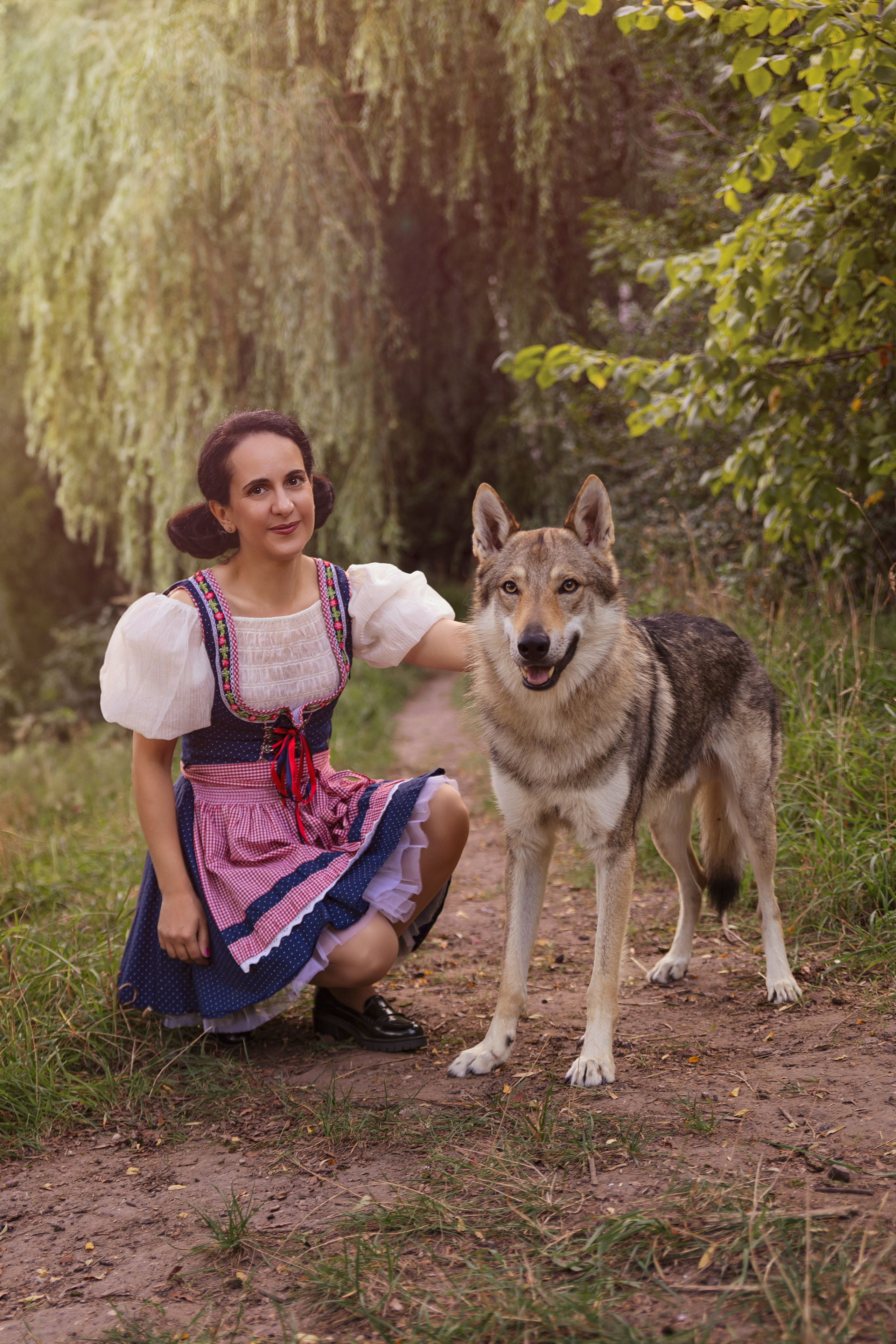 История невероятно храброй и милой Красной шапочки). Трубинова Екатерина | Семейный фотограф | Москва