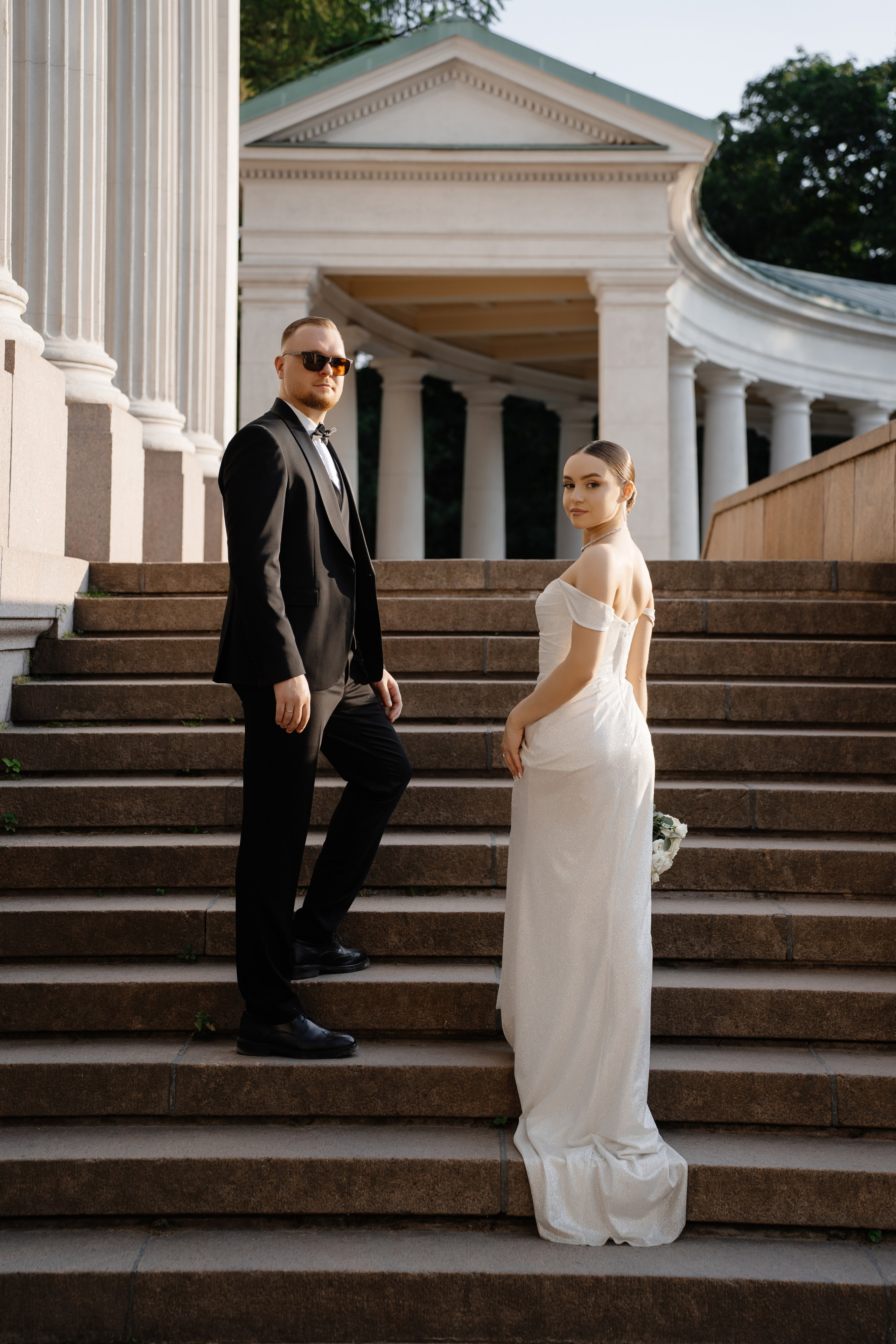 Свадебная фотосессия в парке Архангельское. Свадебный и семейный фотограф в Москве Светлана Зоткина