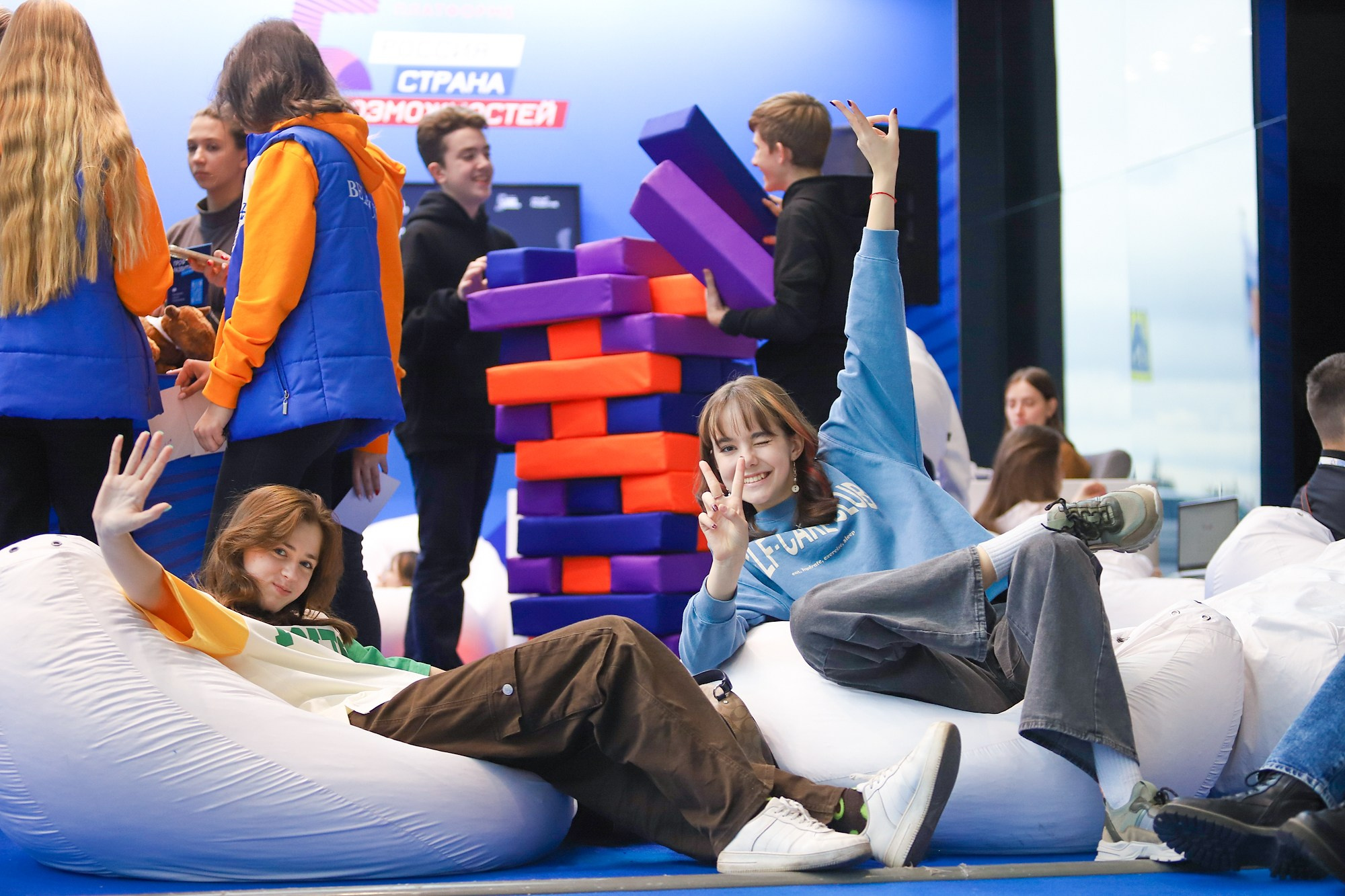 Стенд «Россия — страна возможностей». Фотограф Дарья Попова