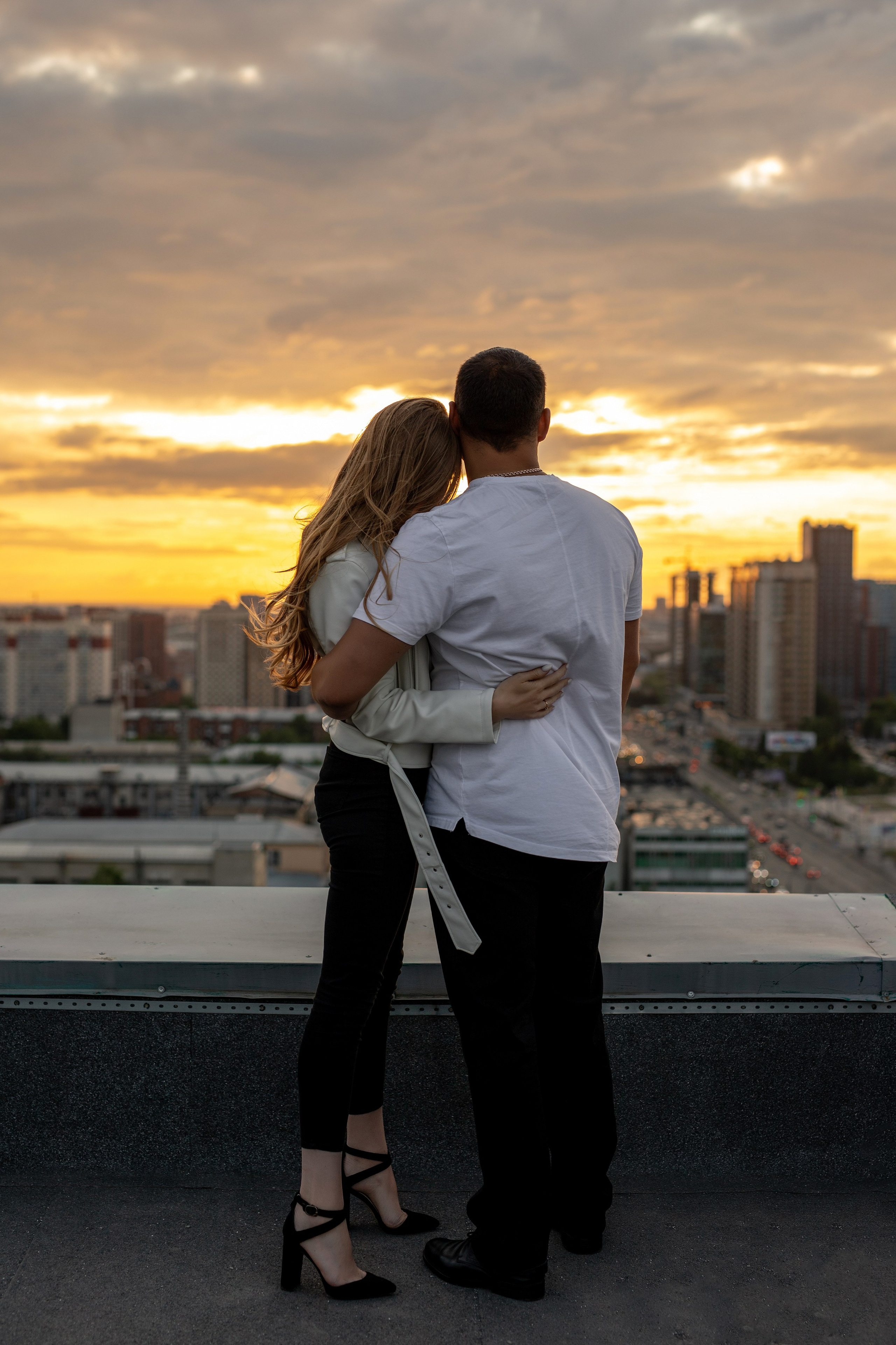 Свидание на крыше. Таня Давтян фотограф в Новосибирске