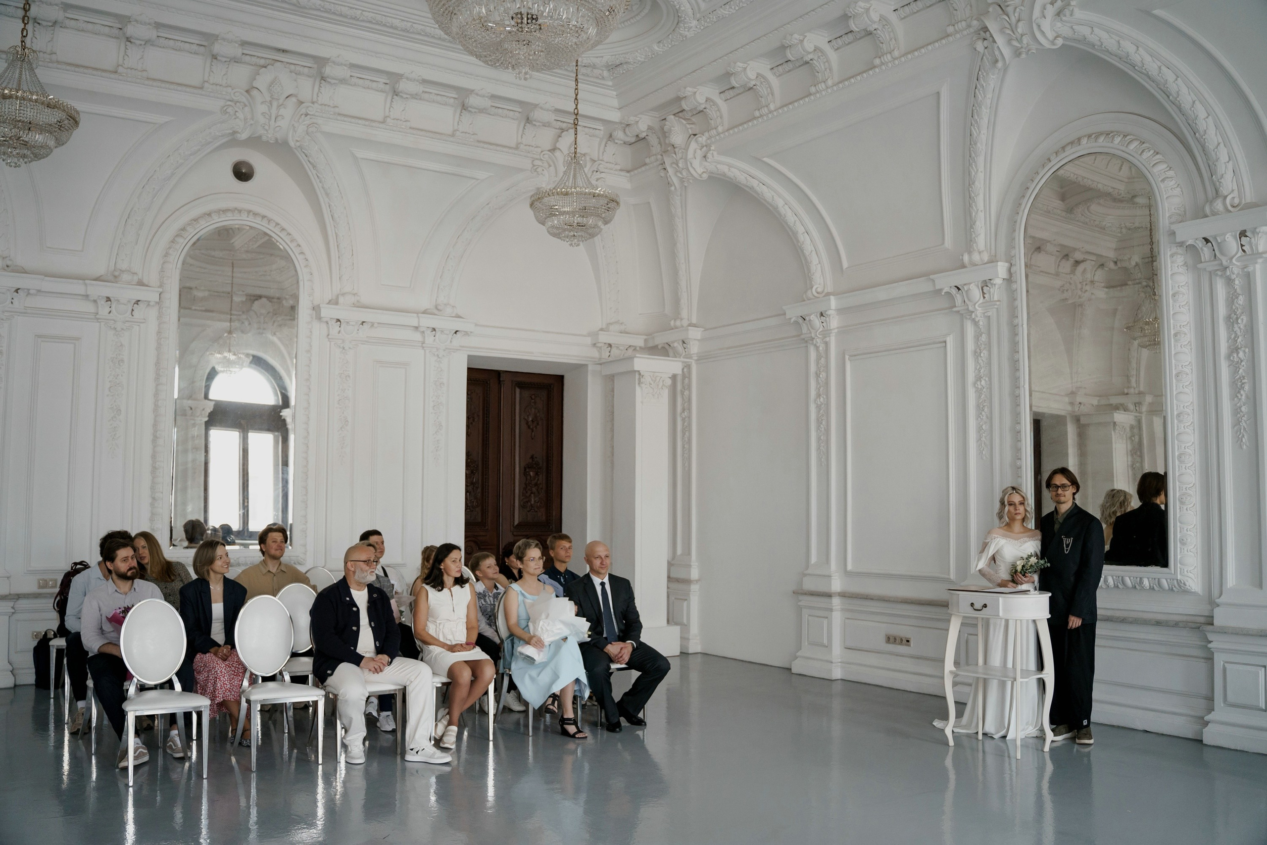 Регистрация брака в особняке Спиридонова. Свадебный и семейный фотограф в Москве Светлана Зоткина
