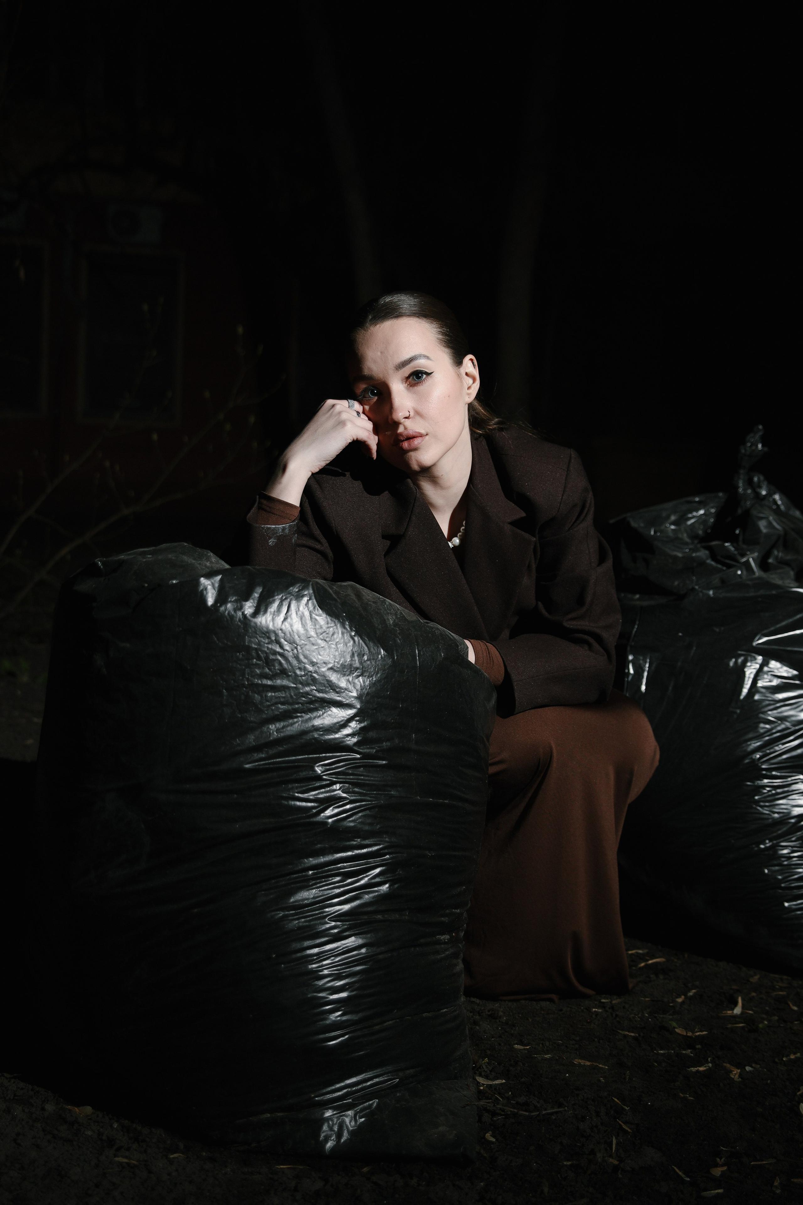 Ночная прогулки. Индивидуальный фотограф Новосибирск Настя