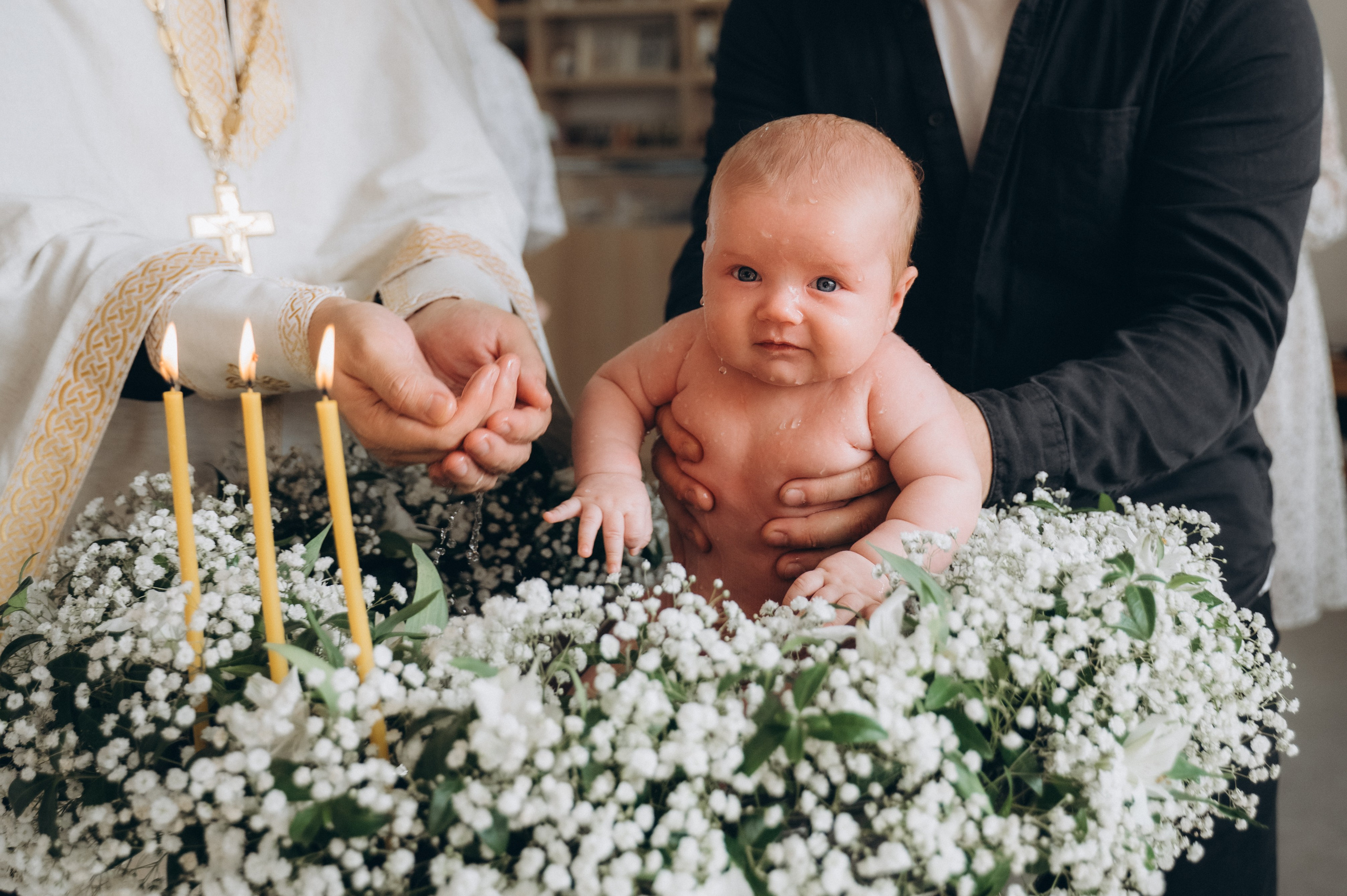 Крещение Ромы (Приход храма святой Равноапостольной княгини Ольги). Семейный фотограф в Минске Дарья Дреко