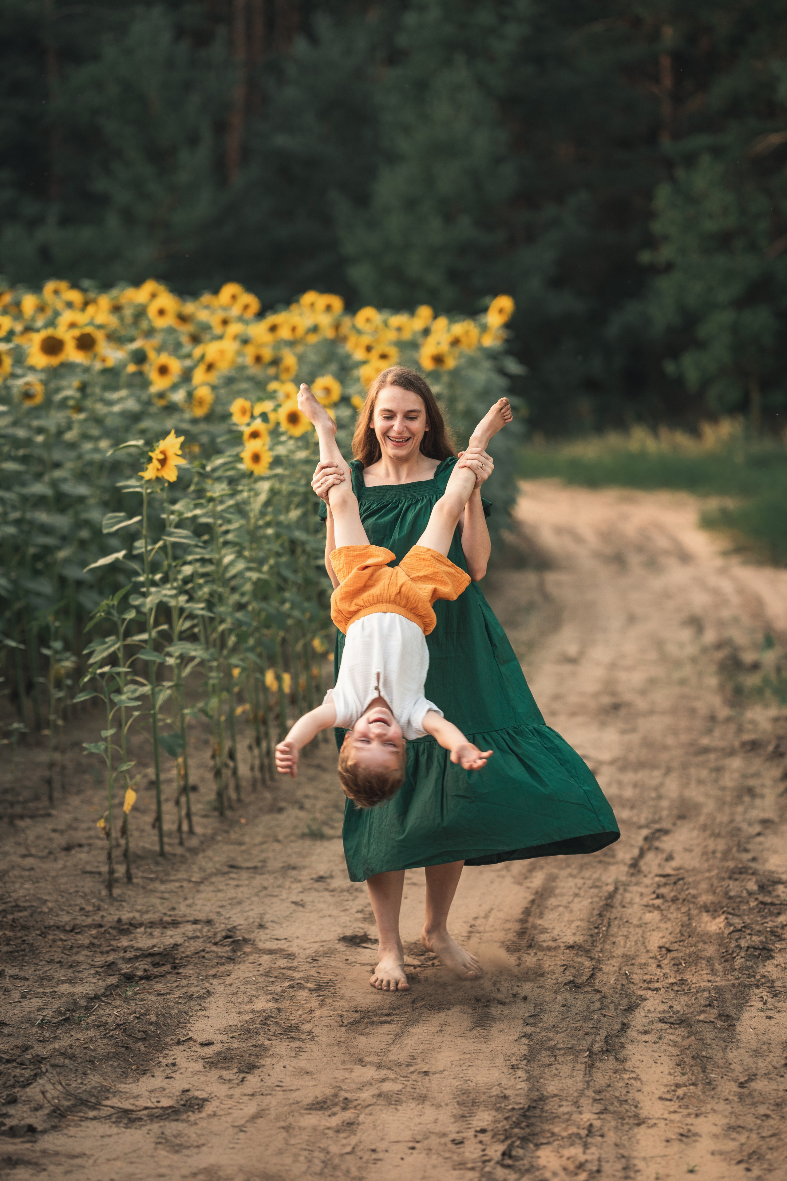 ПОДСОЛНУХИ. Семья Елизаветы. Фотограф Марта Козел. Гродно, Беларусь