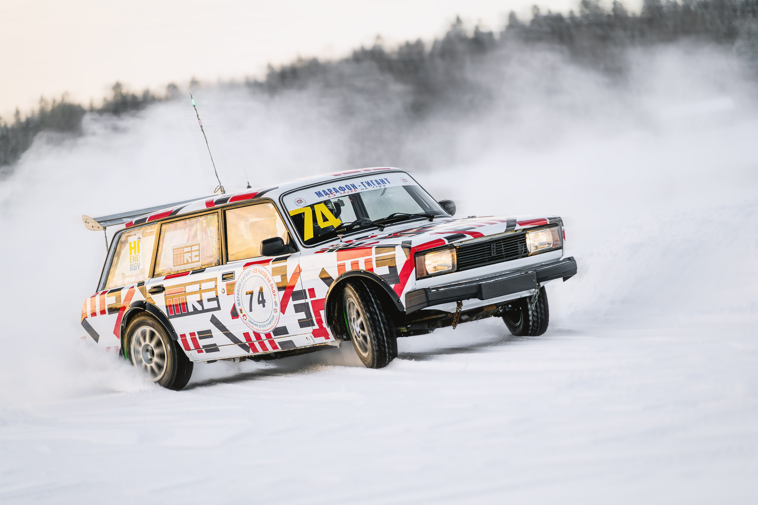 2026 «Зимний Драйв в Карелии» Авто Марафон-гигант «25 часов на льду». Авто и мотоспорт — фотограф Антон Медведев iCoguar
