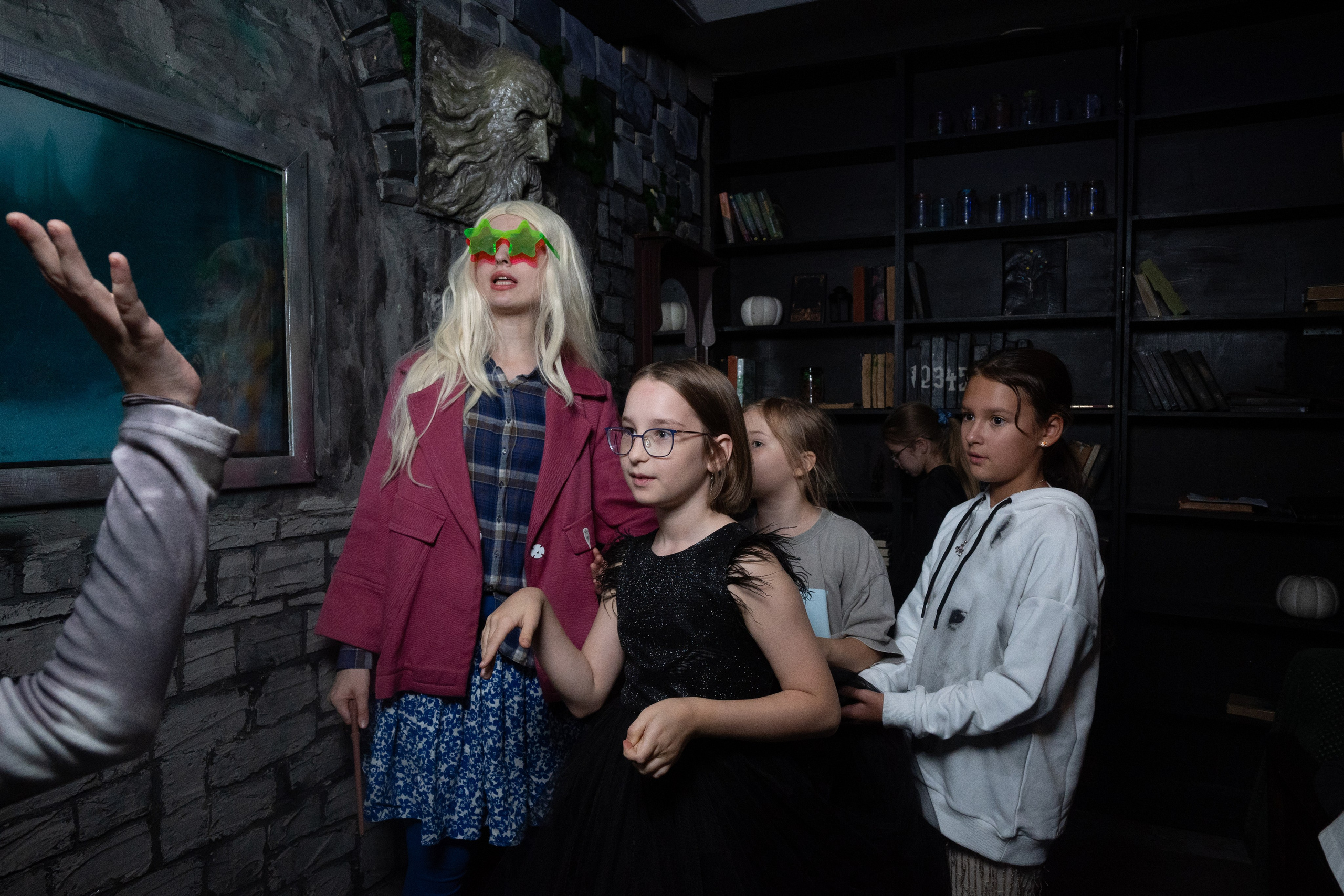 День рождения ребенка в «Подземелье Слизерин». Фотограф мероприятий в Москве