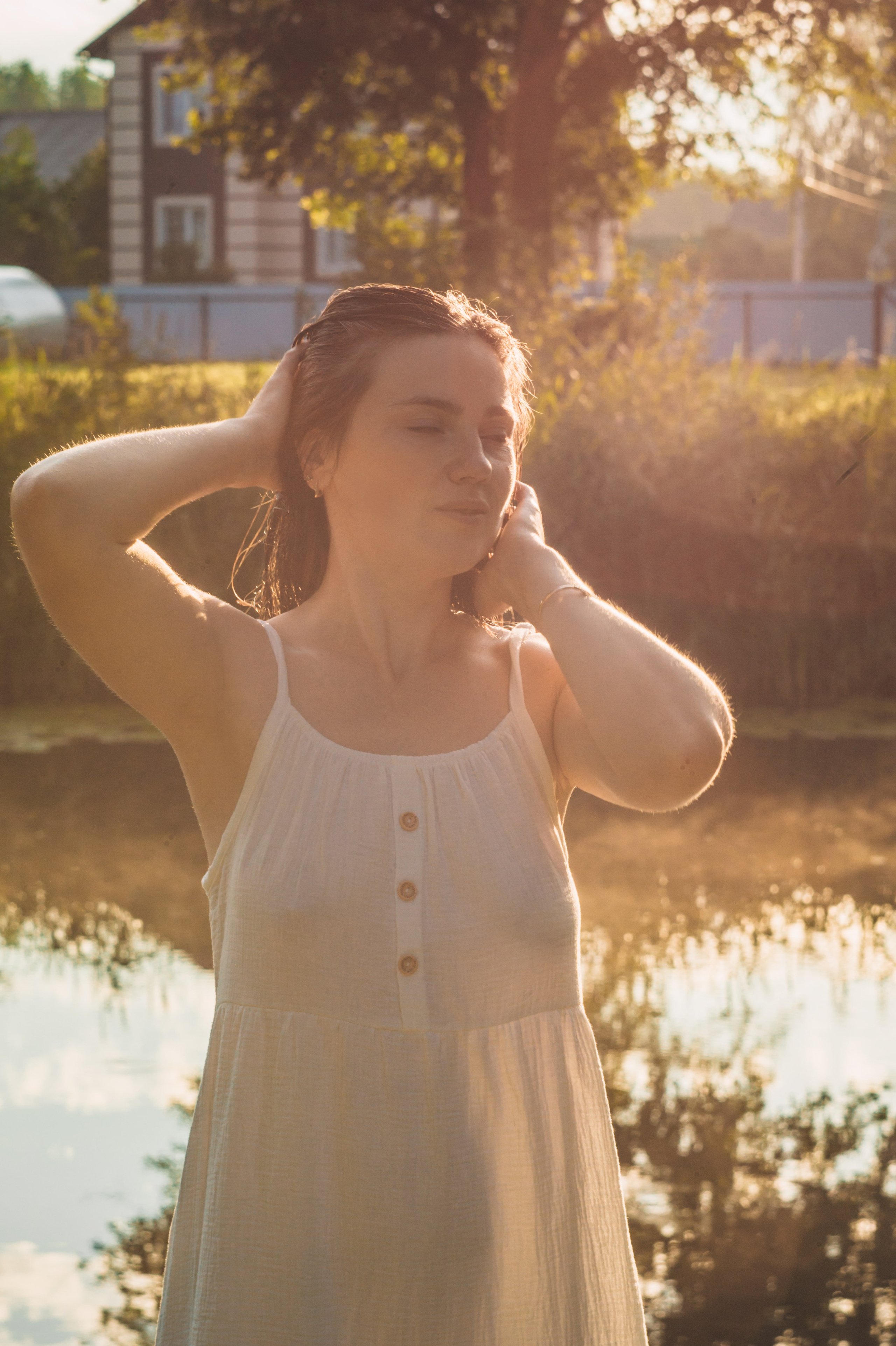 Марина. Рассвет. Фотограф Людмила Белова