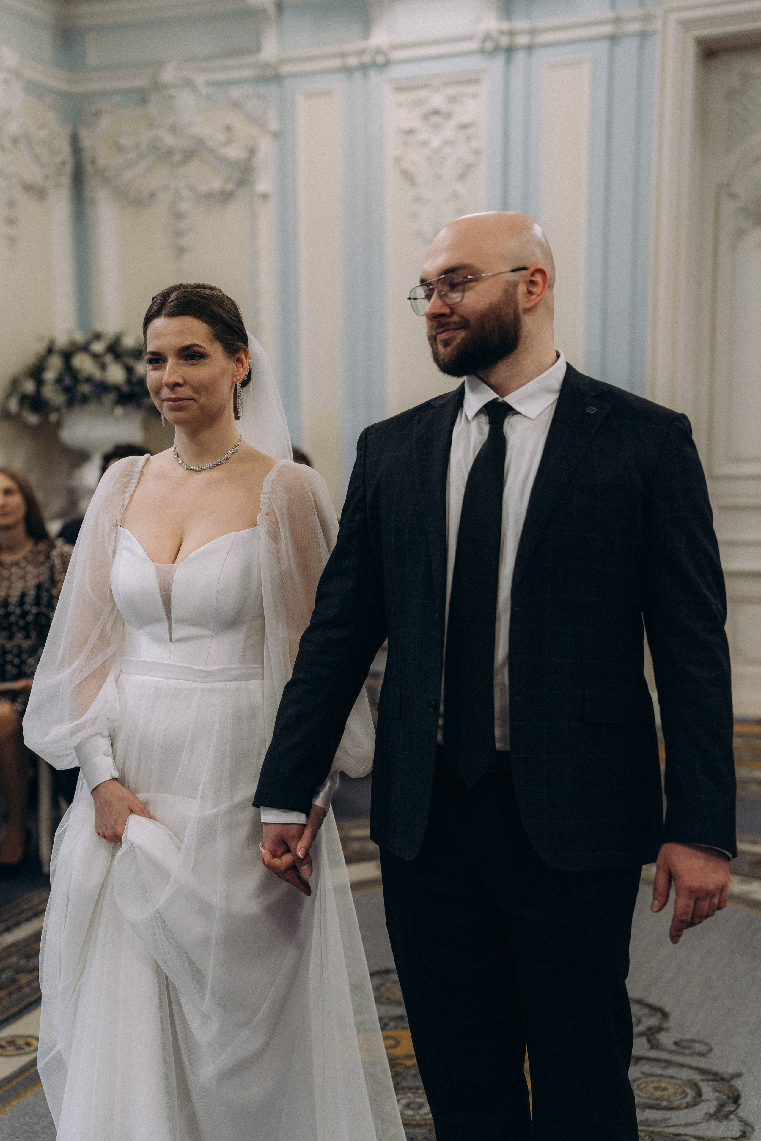 СВАДЕБНАЯ СЬЕМКА ВО ВТОРОМ ДВОРЦЕ (ДЕКАБРЬ) ТАКЖЕ СЬЕМКА В СТУДИИ НА ЧЕРНЫШЕВСКОЙ. Профессиональный фотограф, Санкт-Петербург — Виктория Богомолова