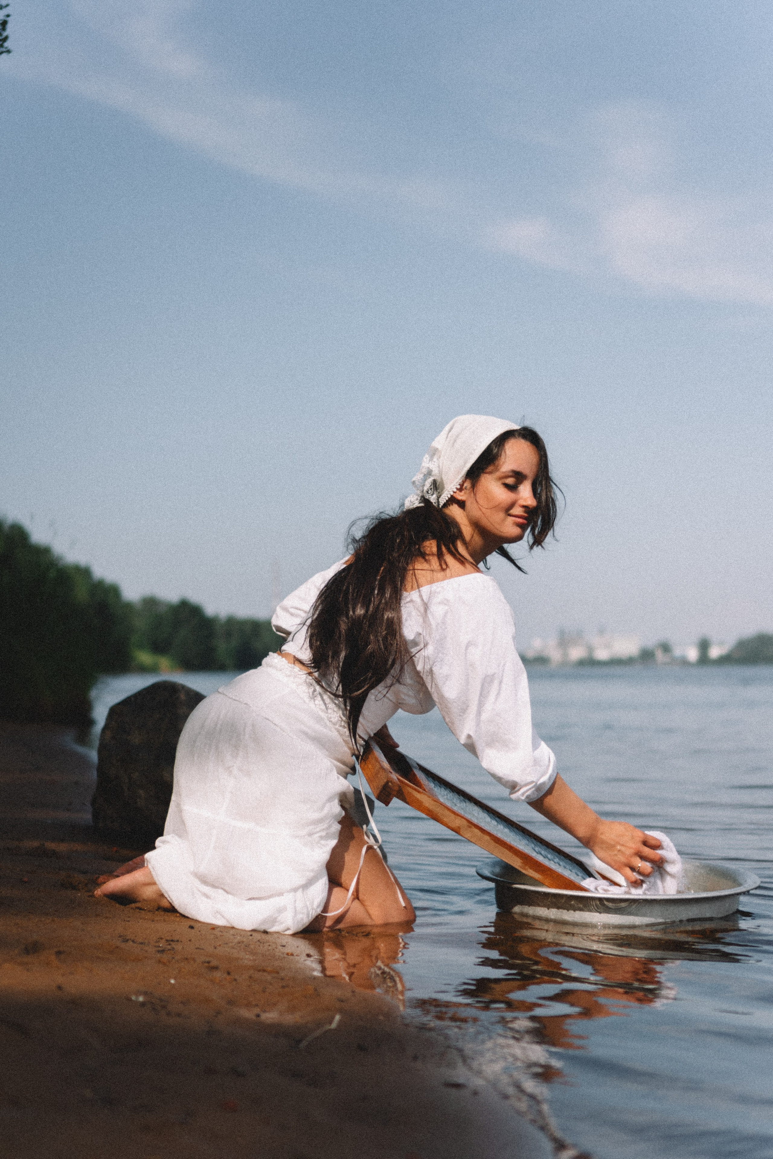СТИРКА НА РЕКЕ. Профессиональный фотограф, Санкт-Петербург — Виктория Богомолова