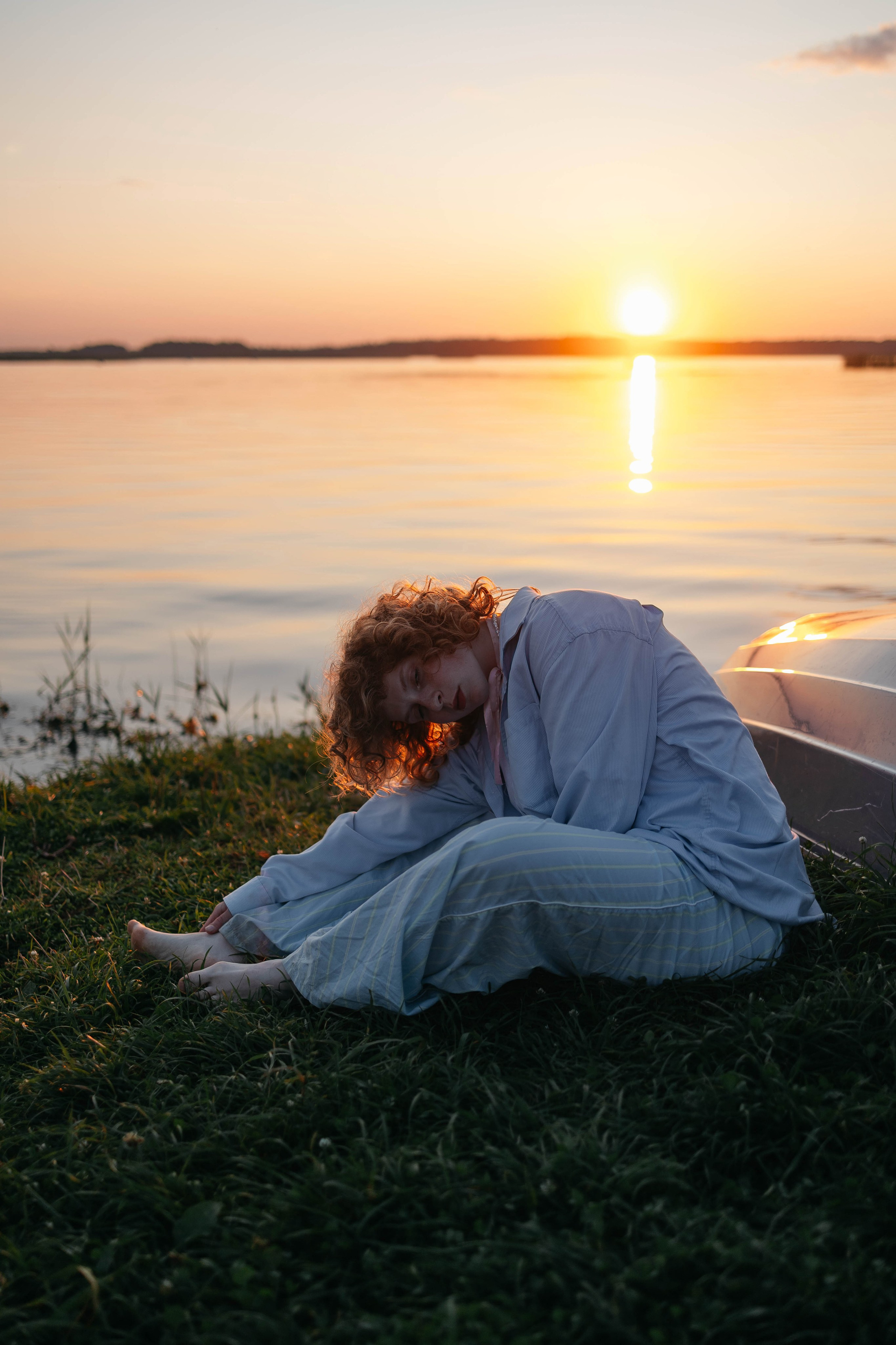 Лиза в Завидово. Закат. Фотограф в Твери Лагодная Яна