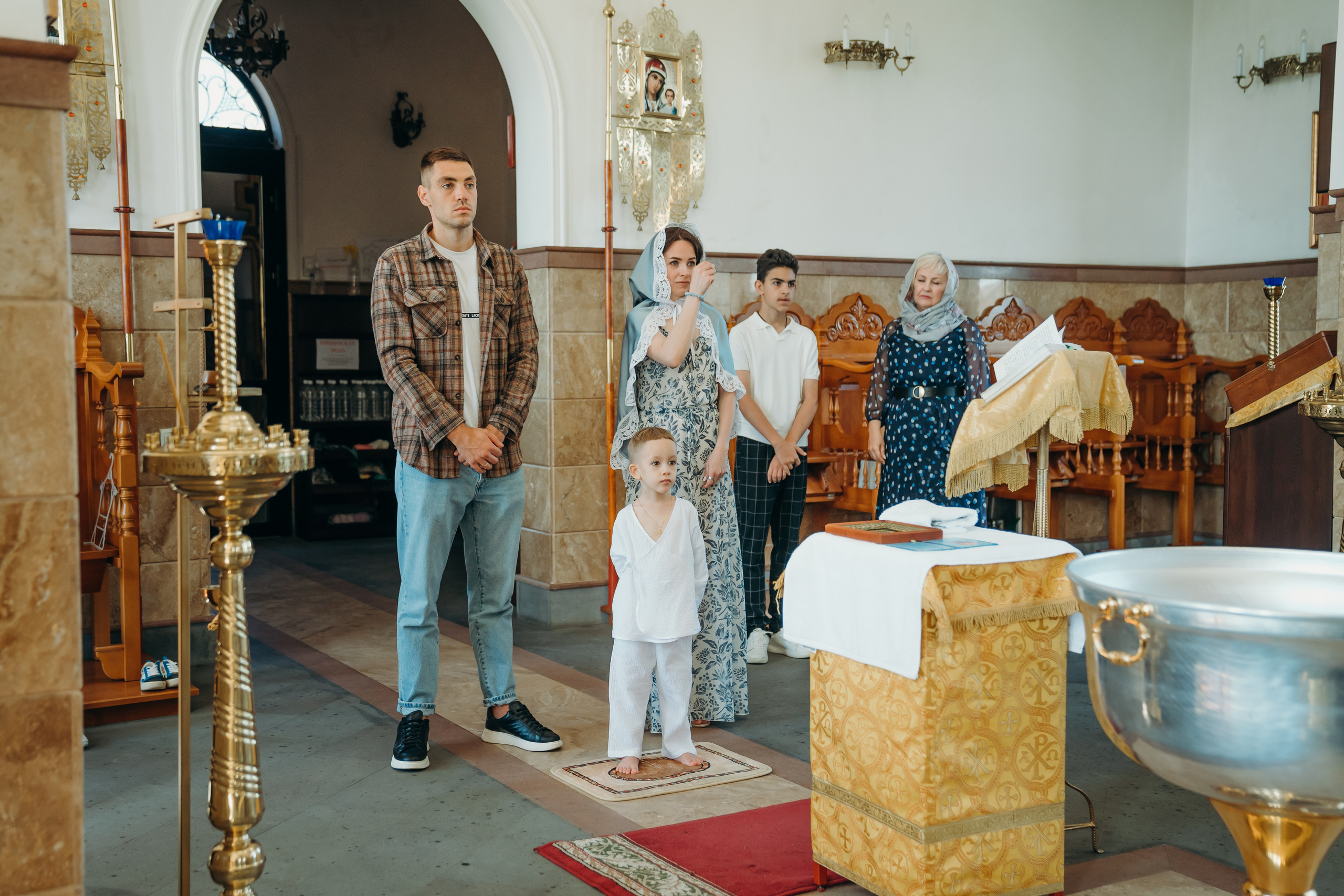 Крещение. Контентный и свадебный фотограф в Краснодаре и Сочи Елена Плотникова