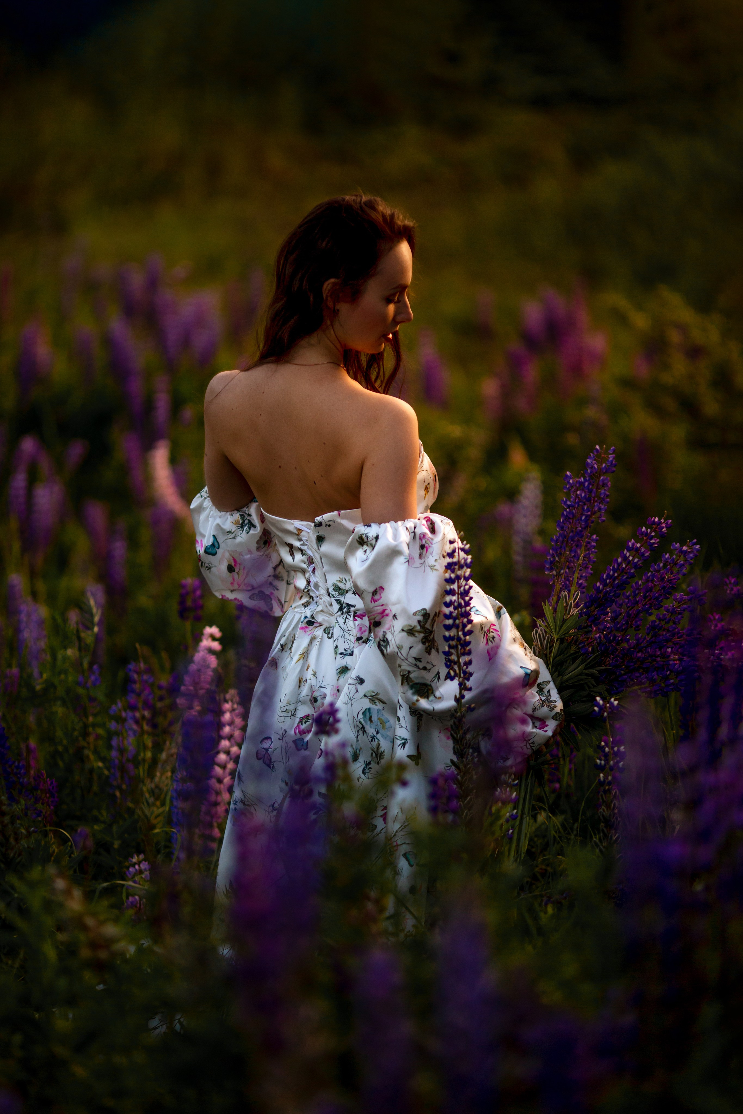 Люпиновая романтика. Детский и семейный фотограф в Санкт-Петербурге Алтухова Ольга