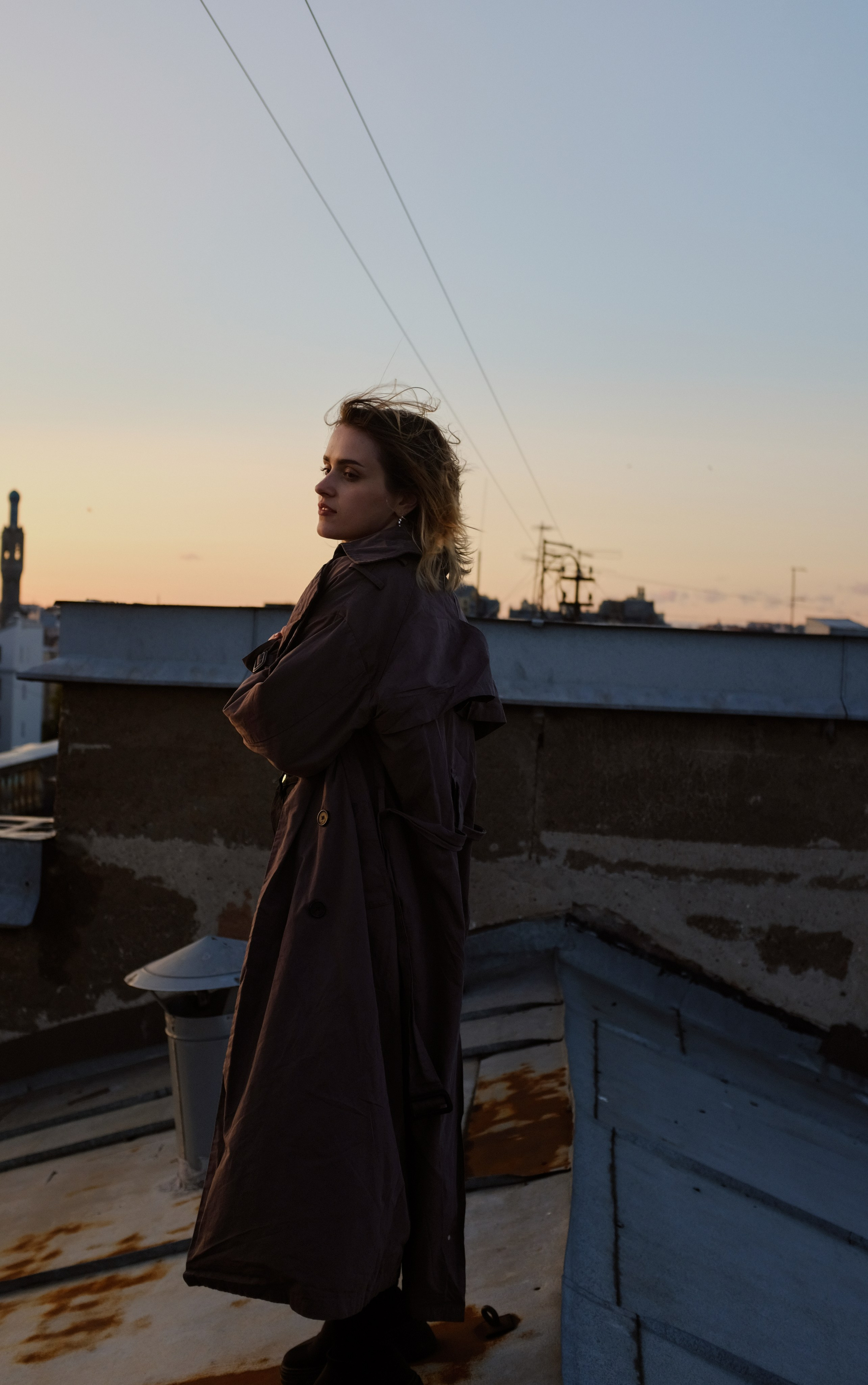 Над антеннами и проводами (Свадьба Ромы и Саши: Объект охраняется). Wed Photographers 📷 Saint Petersburg