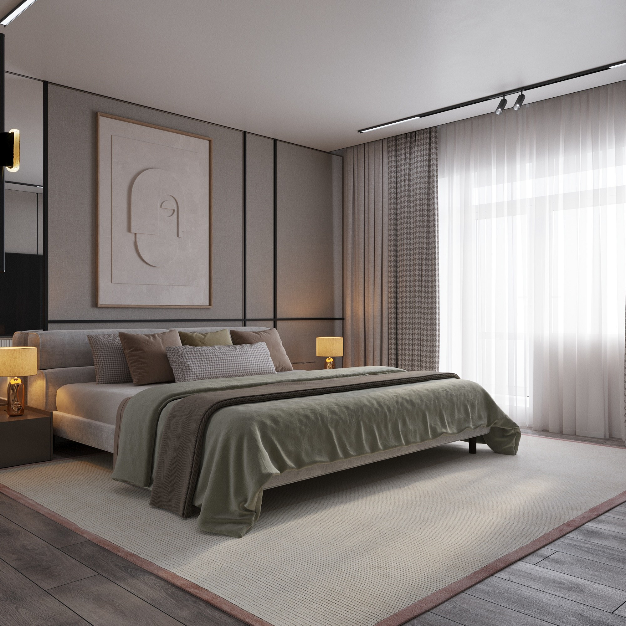 Санкт -Петербург трехкомнатная квартира. Kich.design