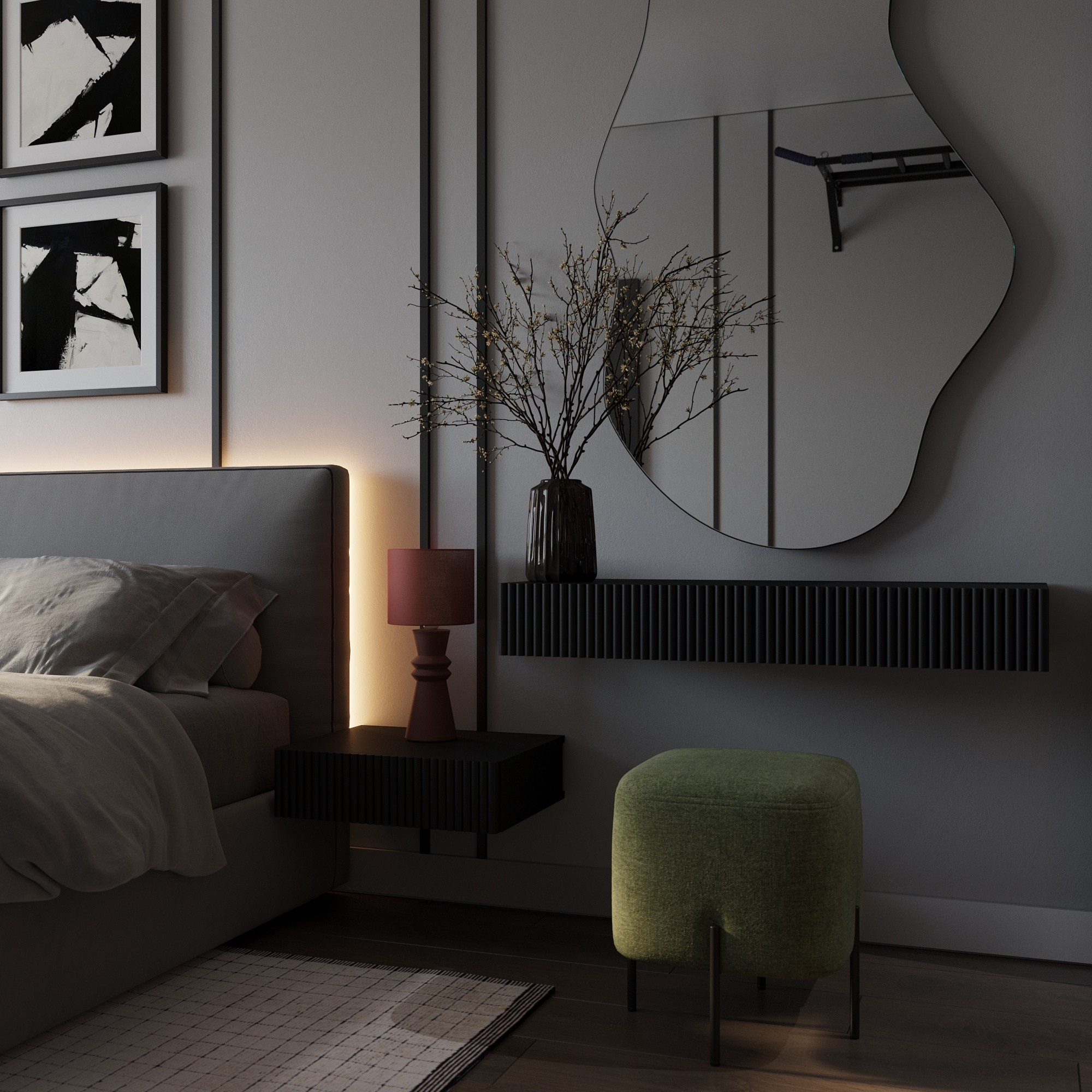 Москва квартира 70кв. Kich.design