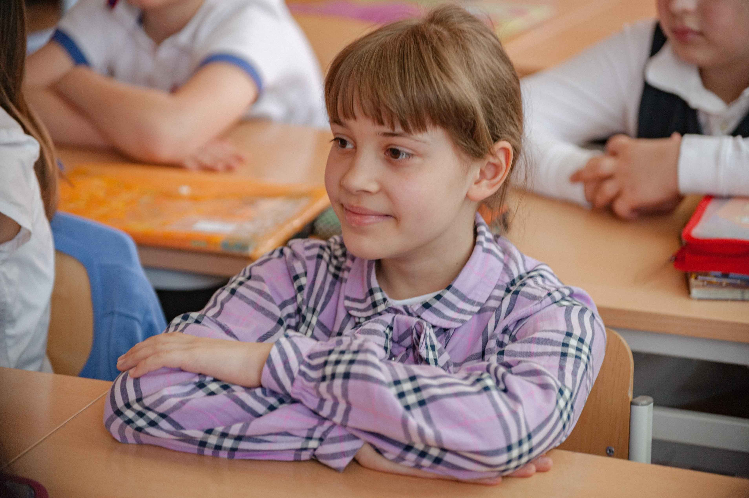 4 класс на уроке, школа 26, Москва, 2013 год. Фотограф и видеограф в Москве и Абу Даби Мария Кулагина