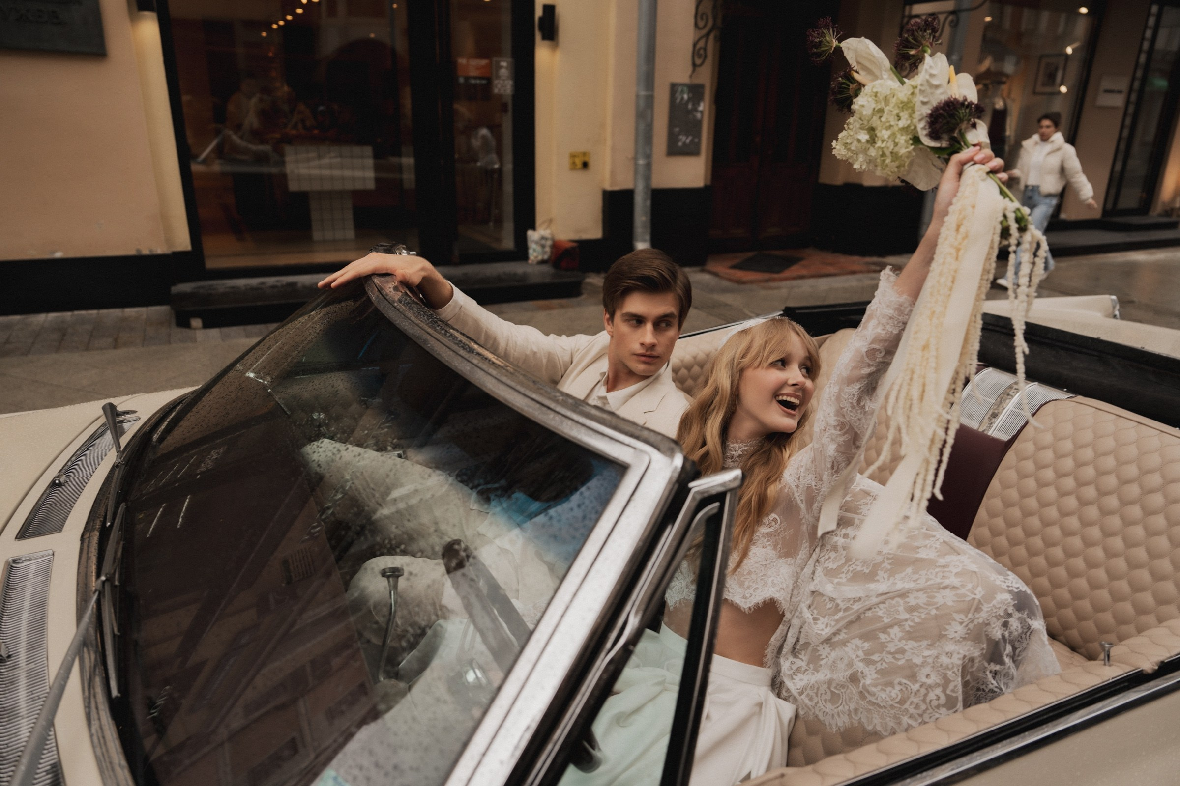 В ♡ В— Cadillac на патриках. Свадебный и портретный фотограф в Москве, Светлана Янковая