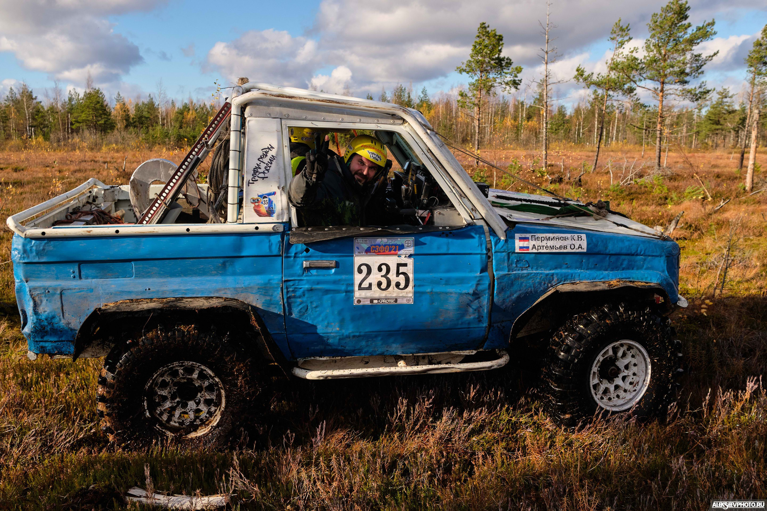 2021.10.17 — Финал чемпионата СЗФО по трофи-рейдам — 1 день. Фотограф Алексей Алексеев