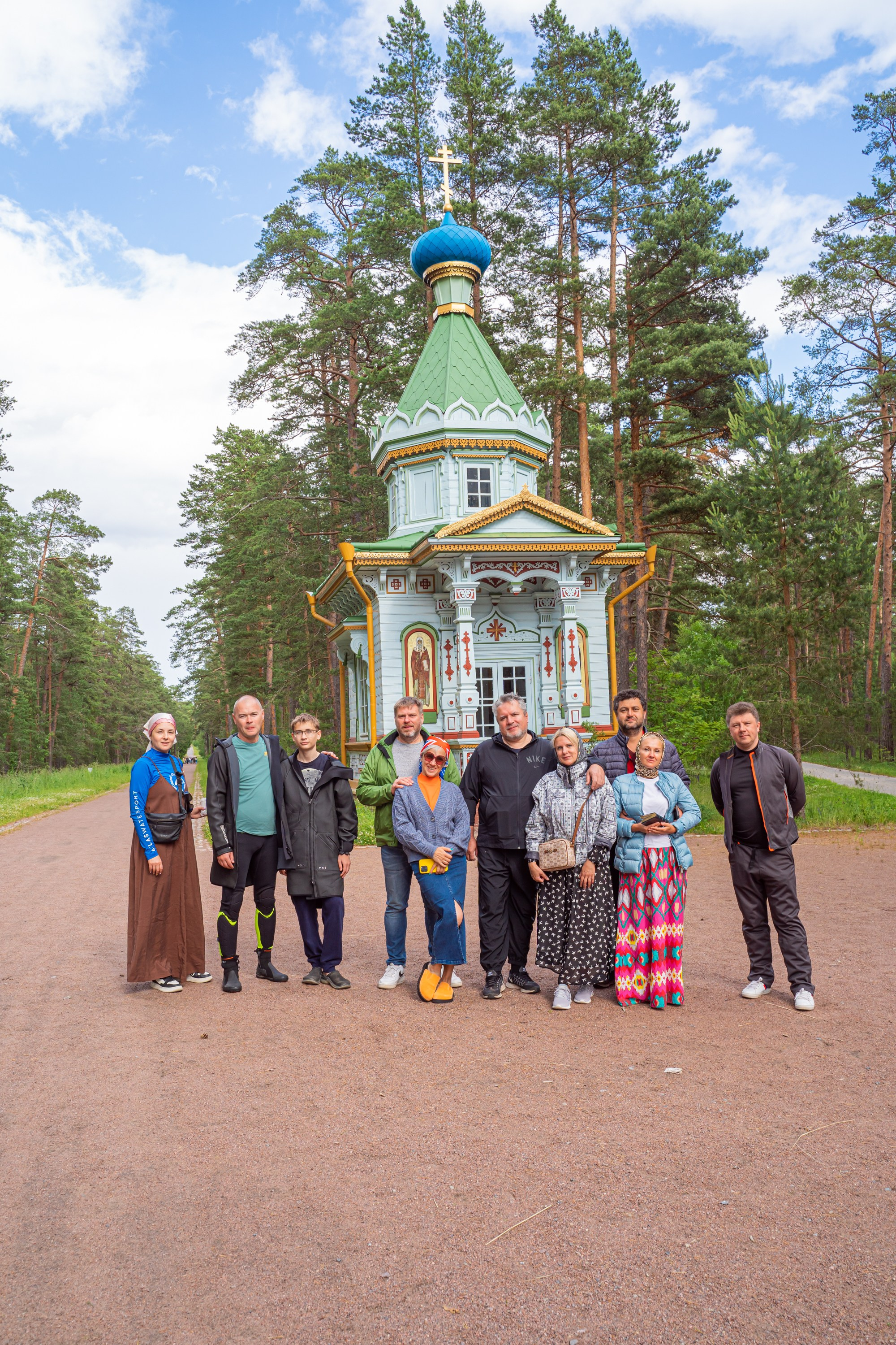 Гидровыезд в Коневский мужской монастырь. Свадебный, семейный, портретный, репортажный фотограф в Санкт-Петербурге