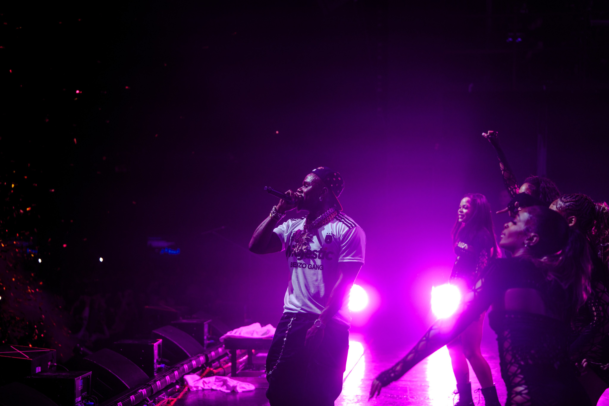 DaBaby в Москве в VK STADIUM. Репортажный фотограф Москва Сергей Дружинин