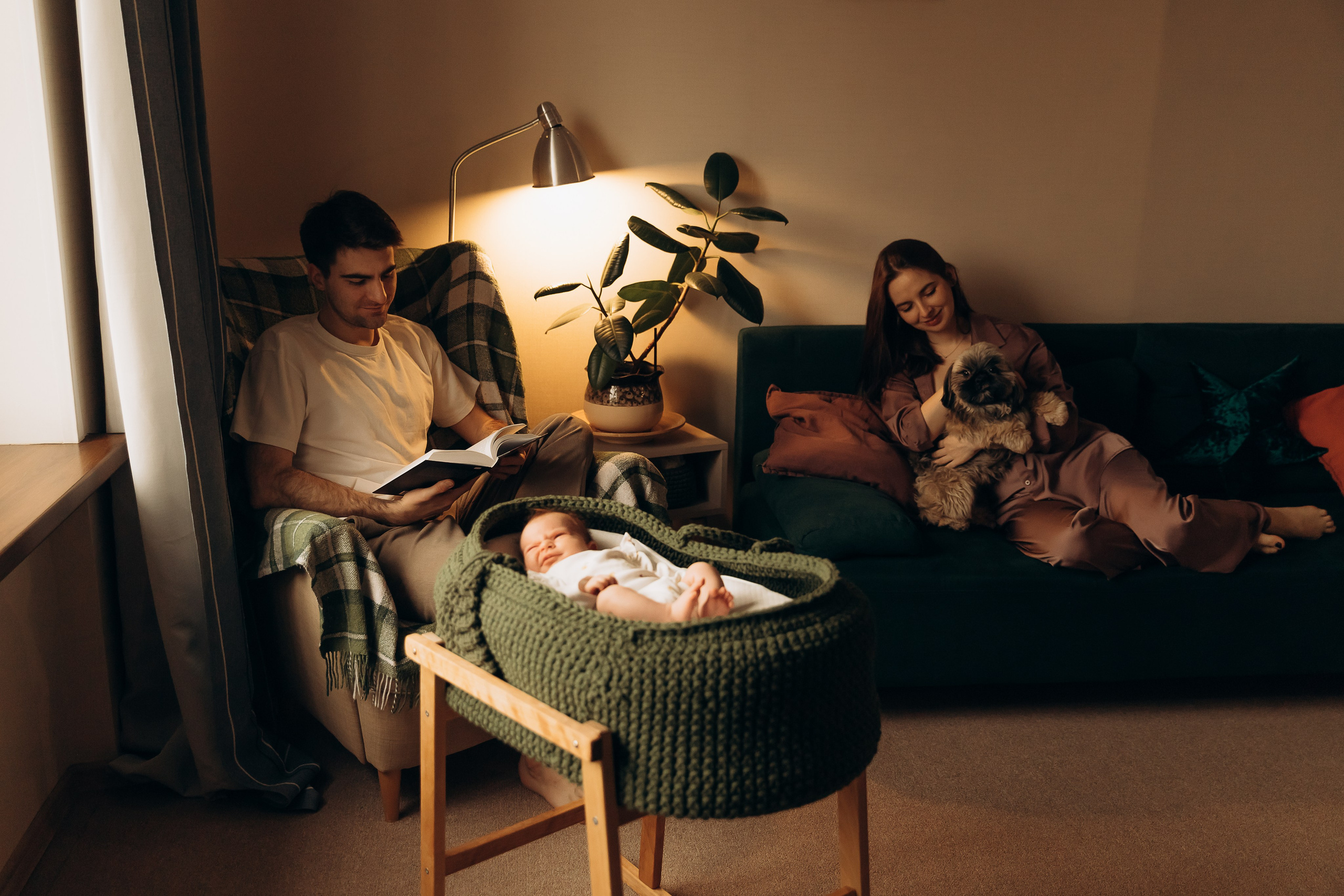 Первый месяц Веры. Детский и семейный фотограф в Москве Светлана Шабалина