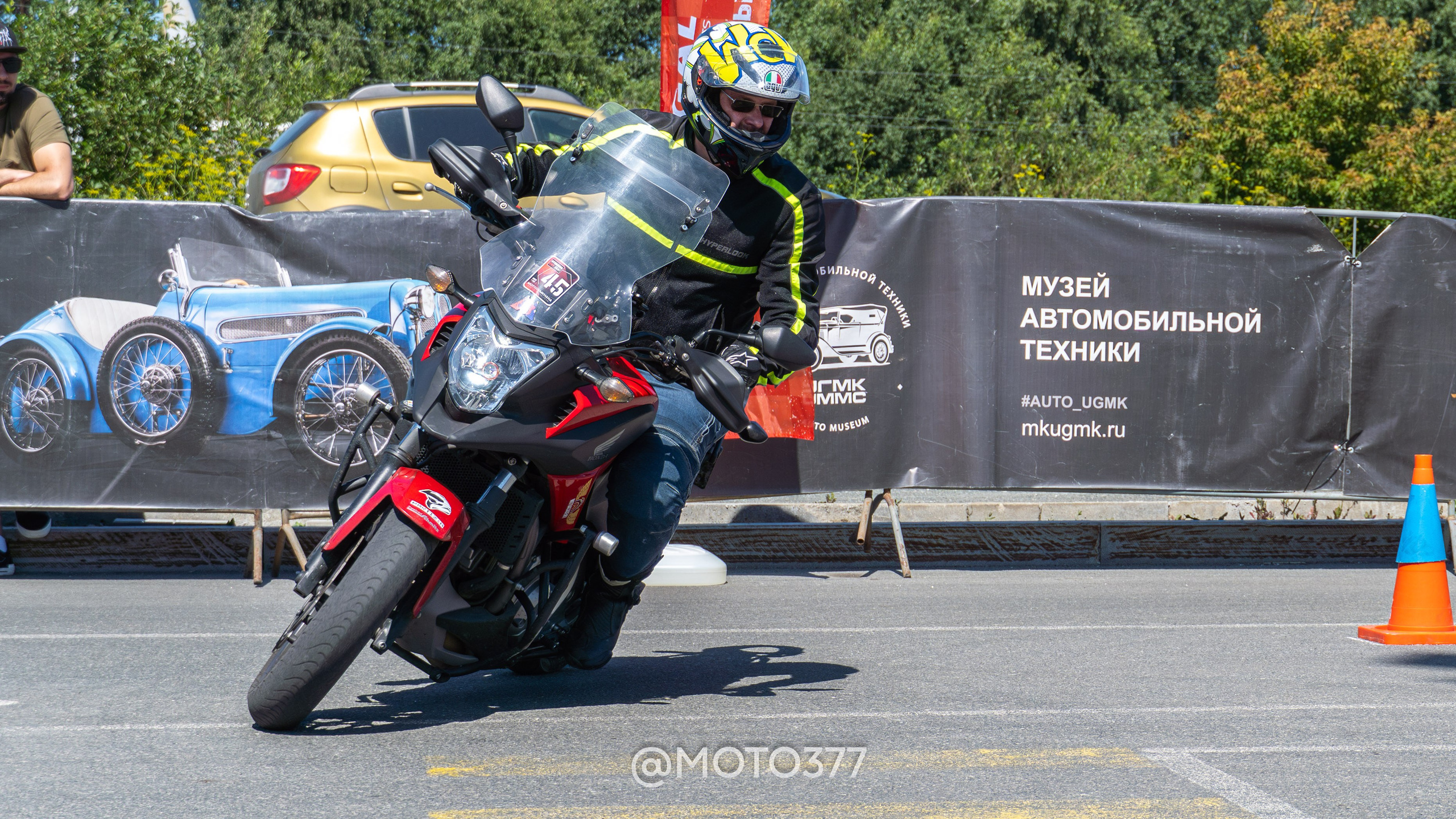 Motogymkhana CUP 1 Ekat 2025. Moto377