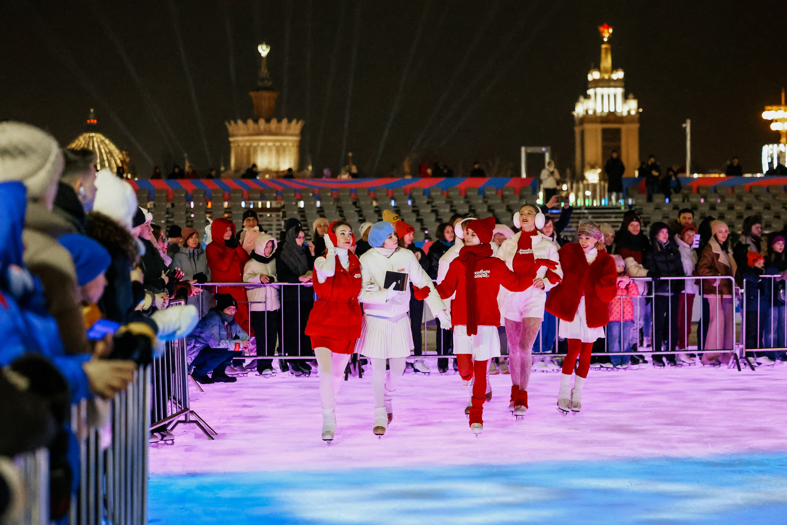 Ледовое шоу ВДНХ проект Московское чаепитие. Фотограф и видеограф Анна Домашенко