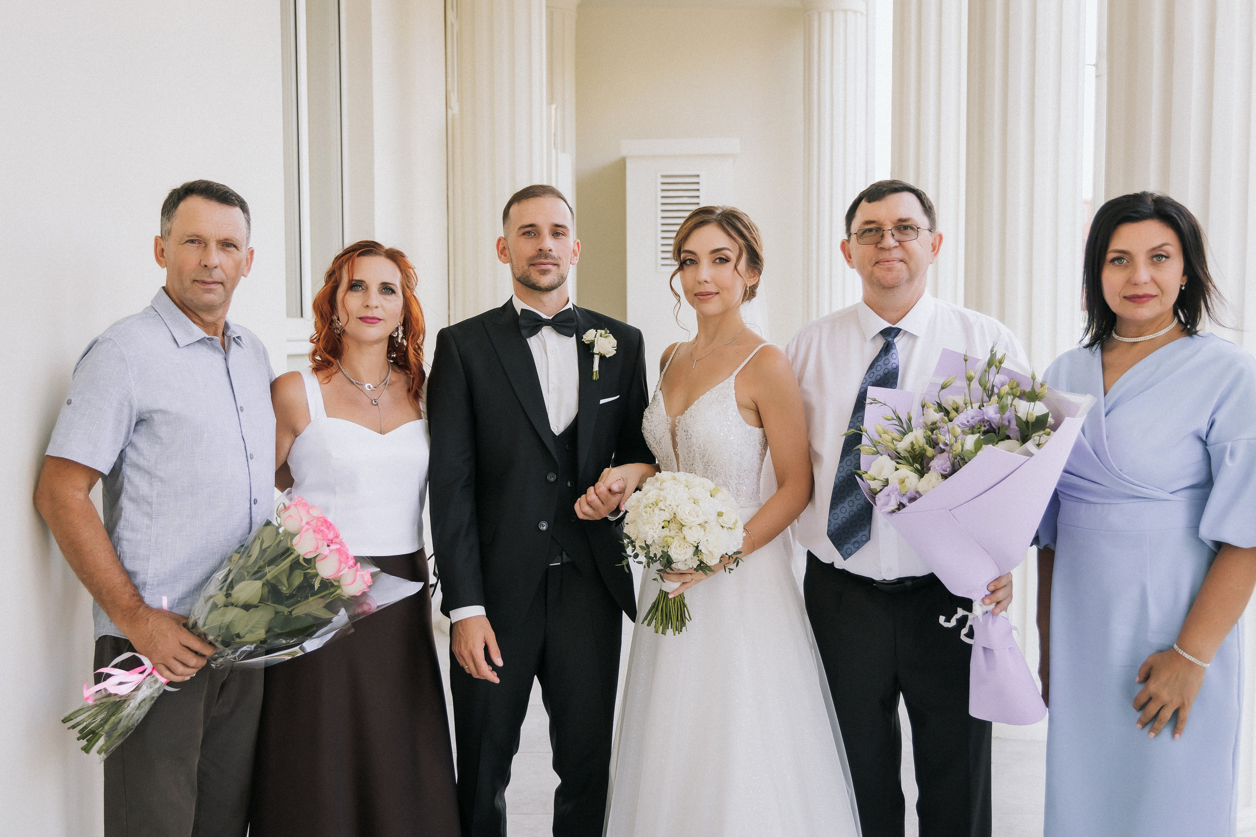 Свадебная прогулка Екатерины и Евгения. Свадебная фотография. Арина Рубах