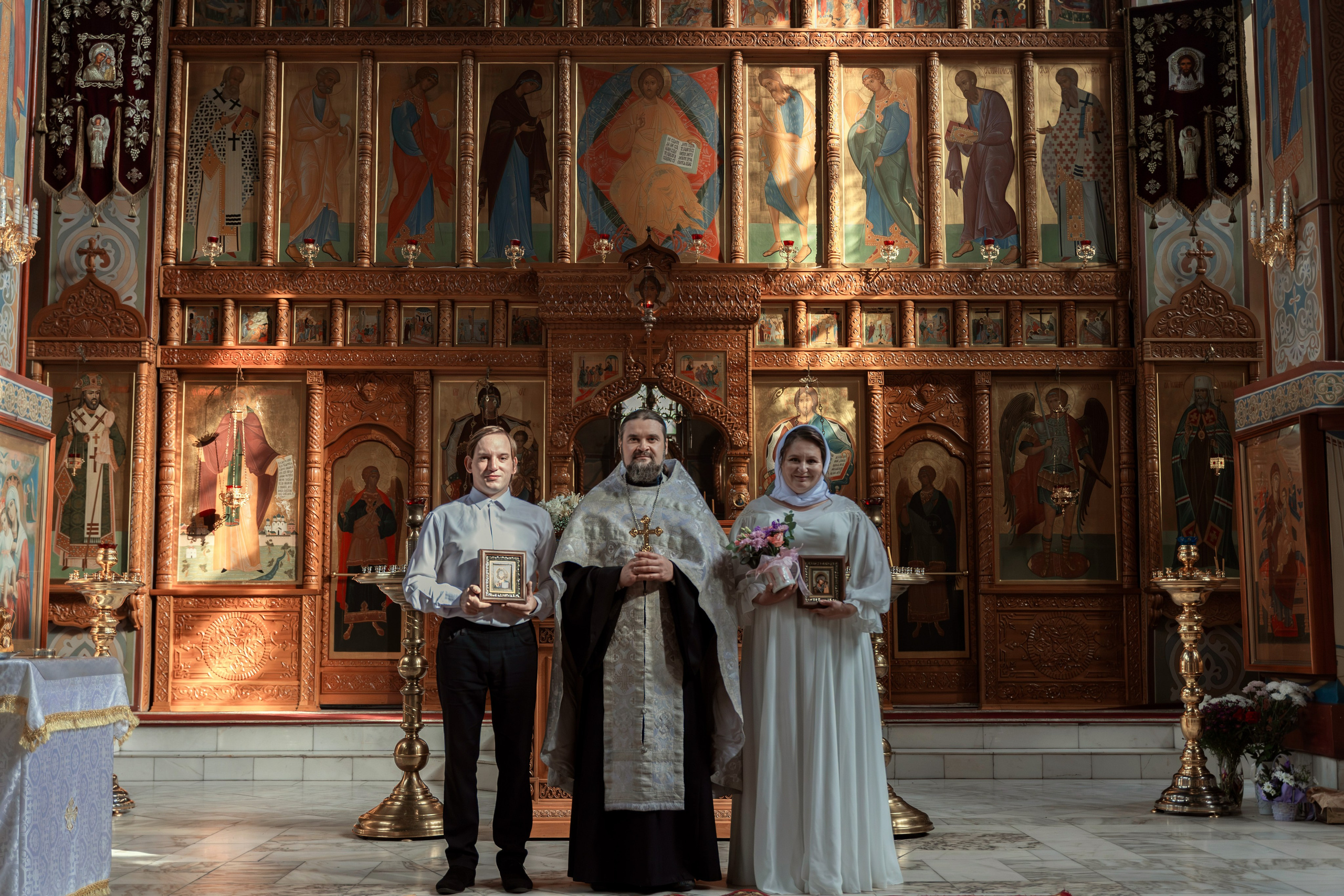 Венчание Владимира и Ольги. ТОП Фотограф на Крещение и Венчание Железногорск Алексей Мещеряков