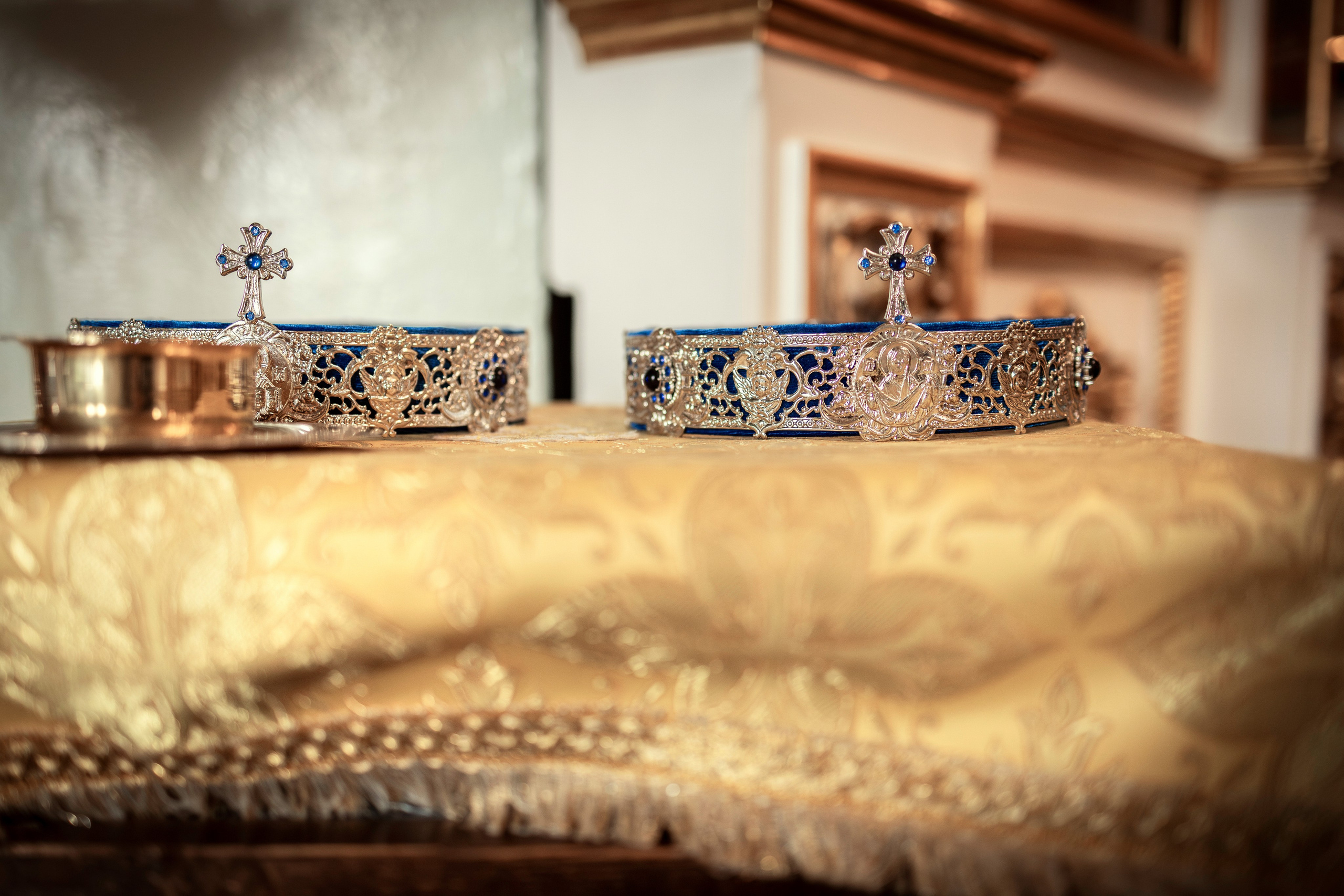 Таинство Венчания Юрия и Екатерины. ТОП Фотограф на Крещение и Венчание Железногорск Алексей Мещеряков