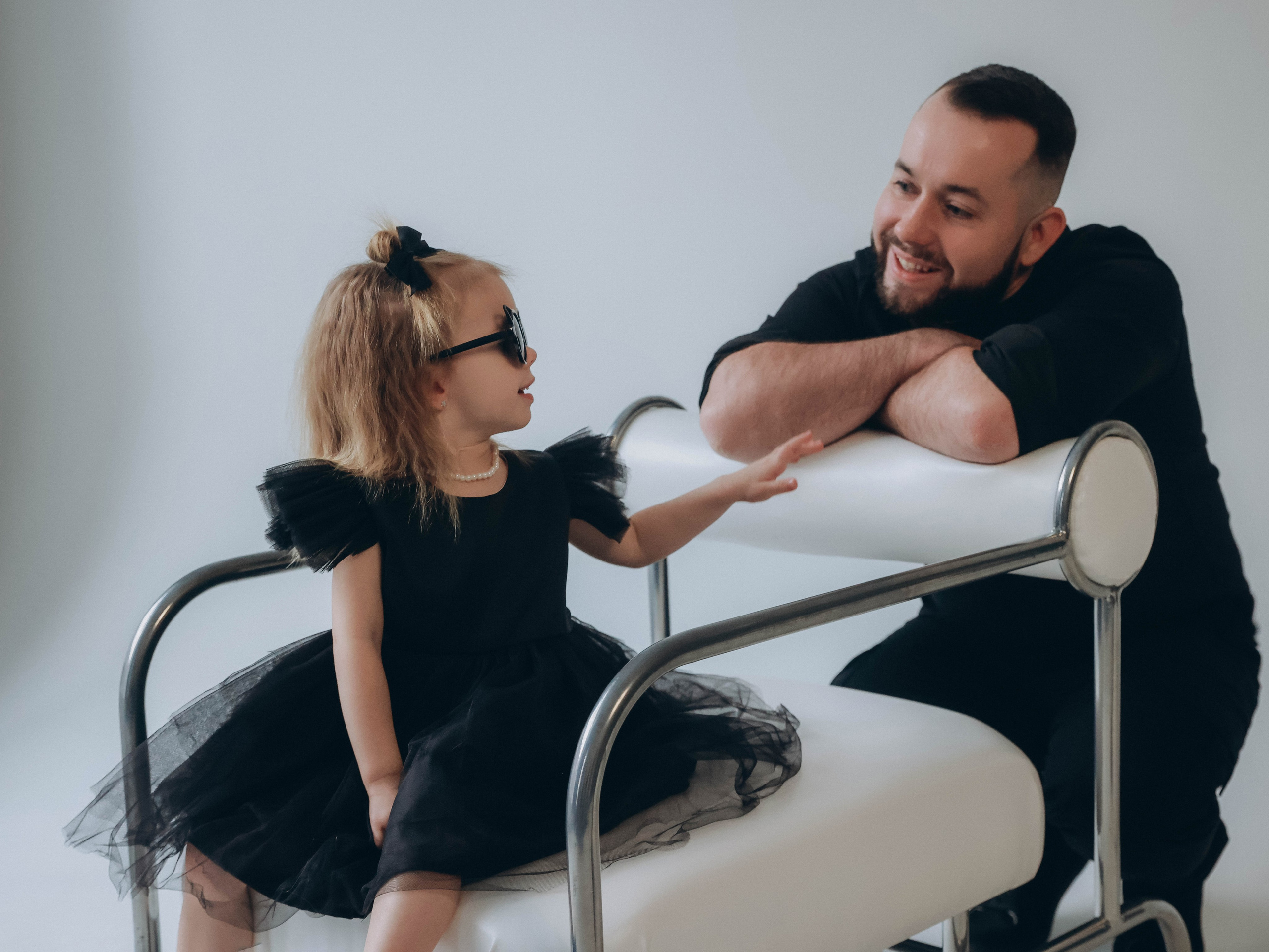 Семейная фотосессия in Black. Мультифотограф Динара Ахмедзянова