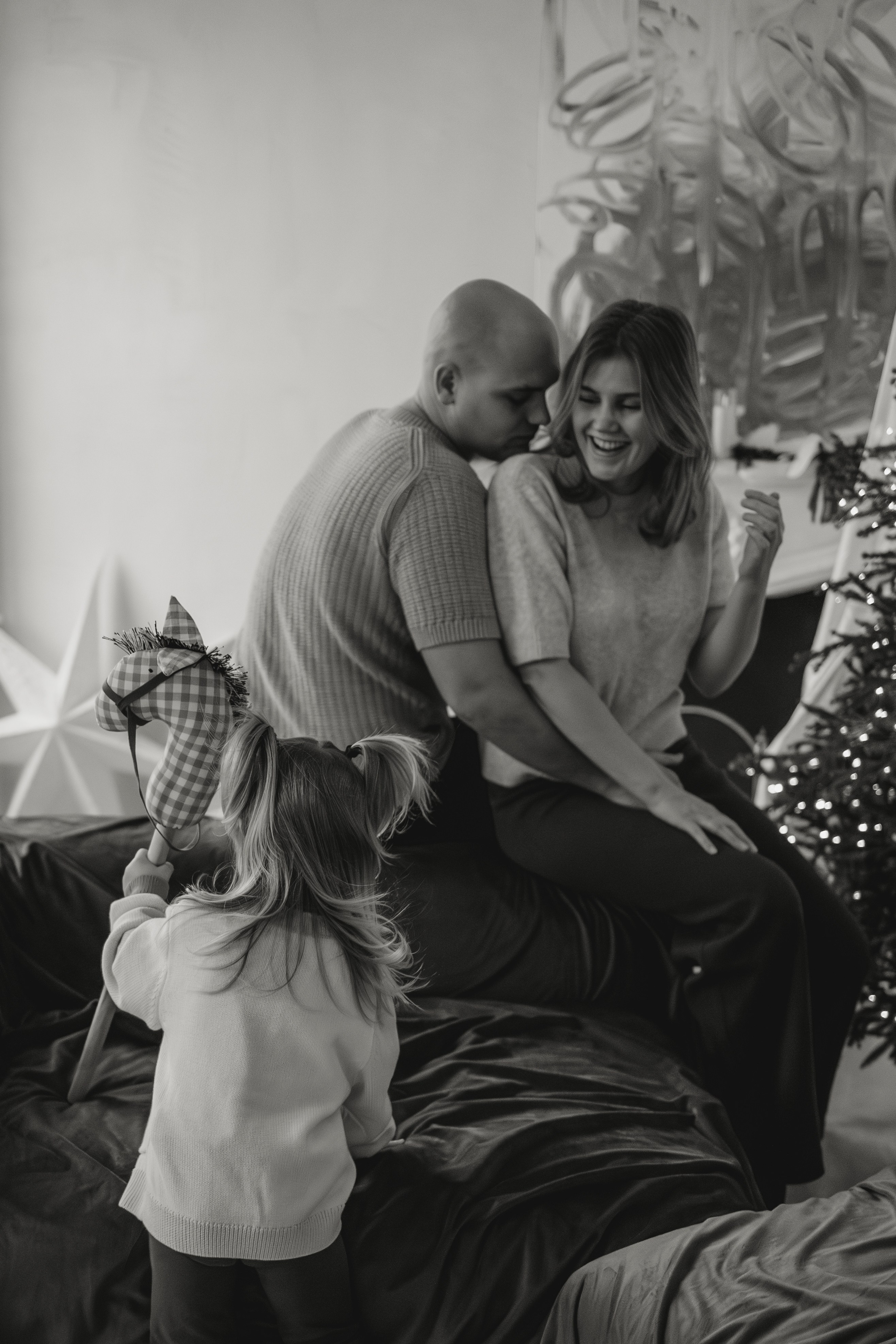 Новогодняя семейная в студии, г. Обнинск (Калужская обл.). Надежда Стар семейный и церковный фотограф в Жукове и Калужской области