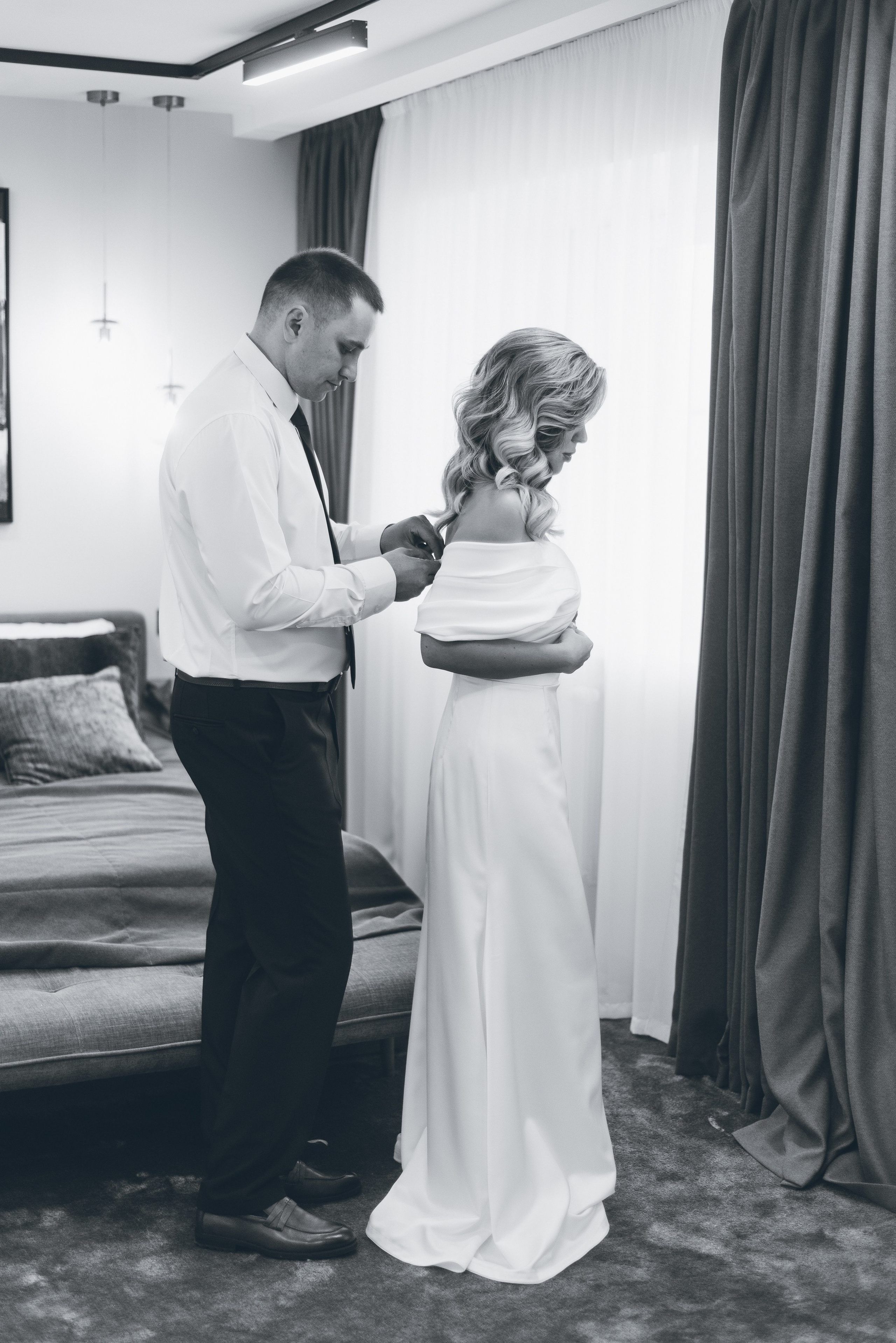 Виталий и Алина. Свадебный фотограф в Москве Лиза Бужинская