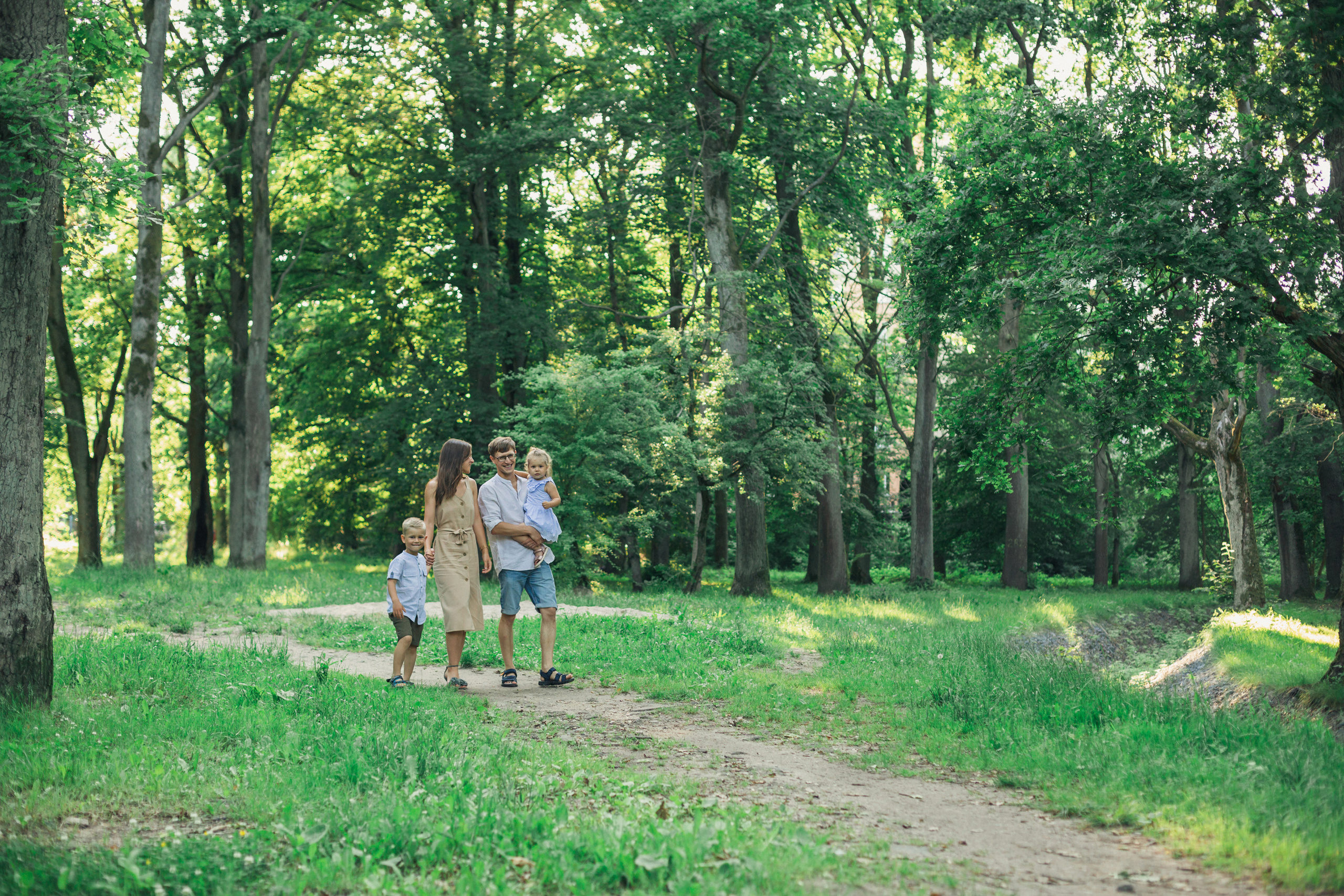 Анастасия, Александр, Глеб и Аня. Фотограф в Калининграде Дмитрий Мишин