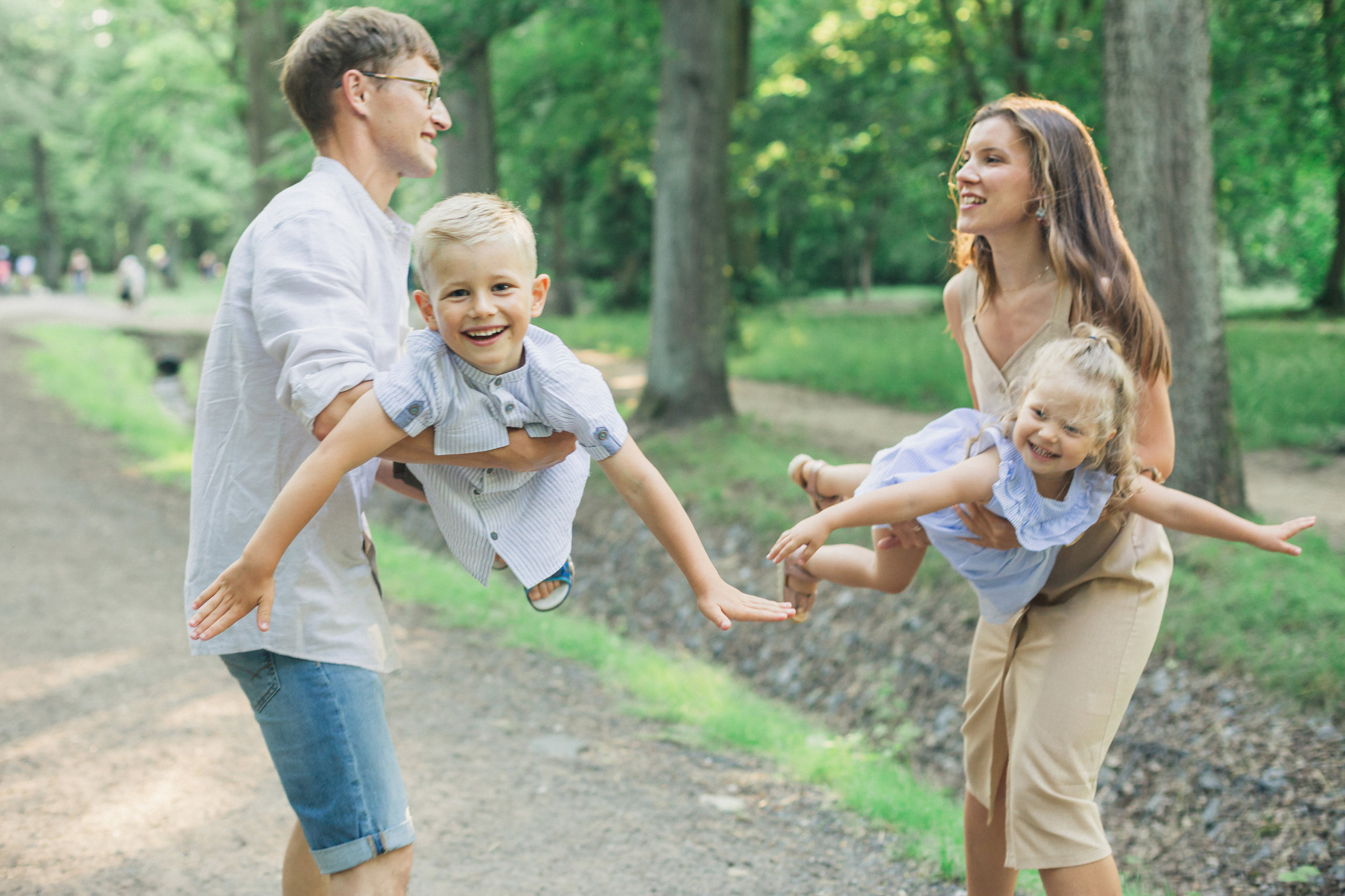 Анастасия, Александр, Глеб и Аня. Фотограф в Калининграде Дмитрий Мишин