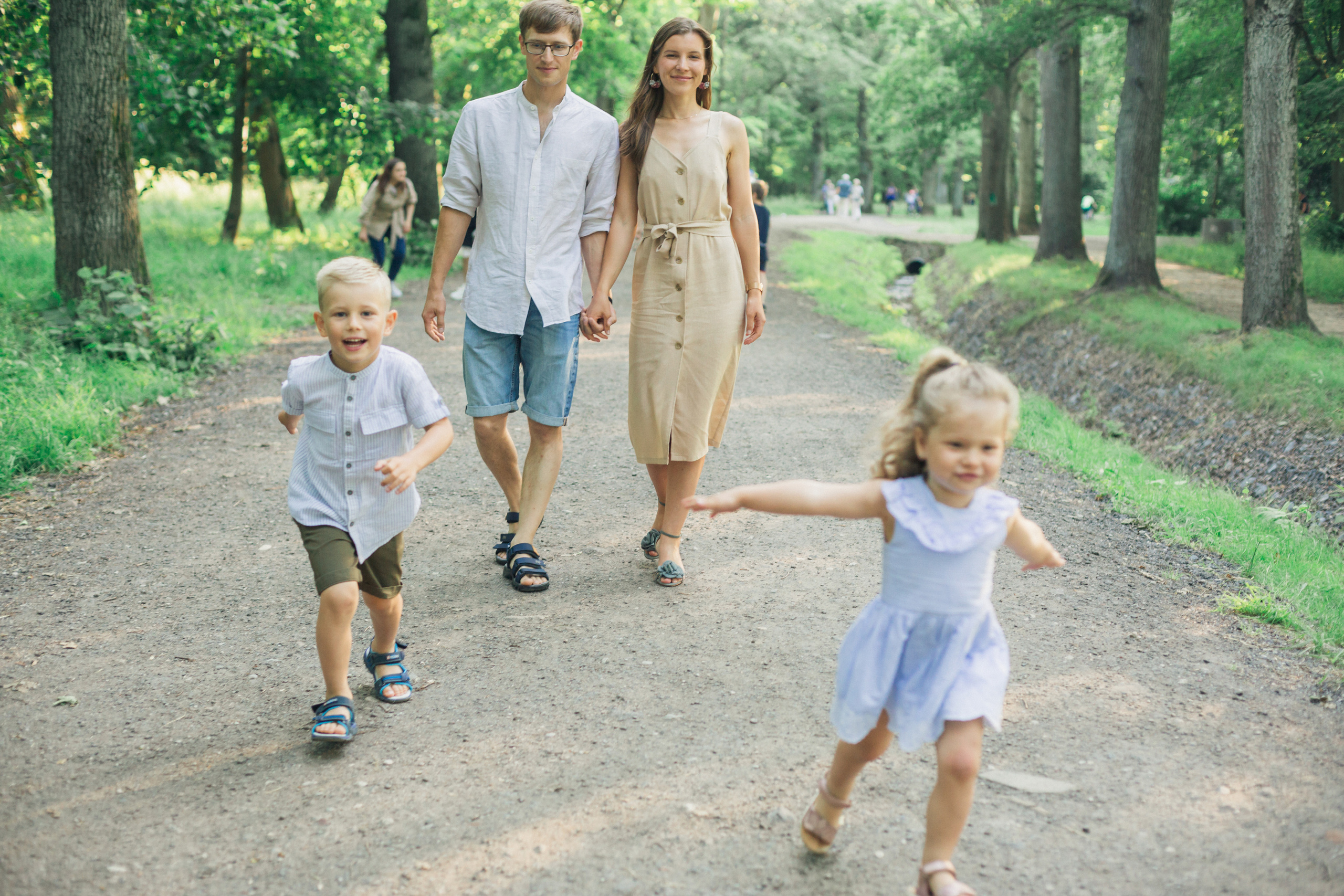 Анастасия, Александр, Глеб и Аня. Фотограф в Калининграде Дмитрий Мишин