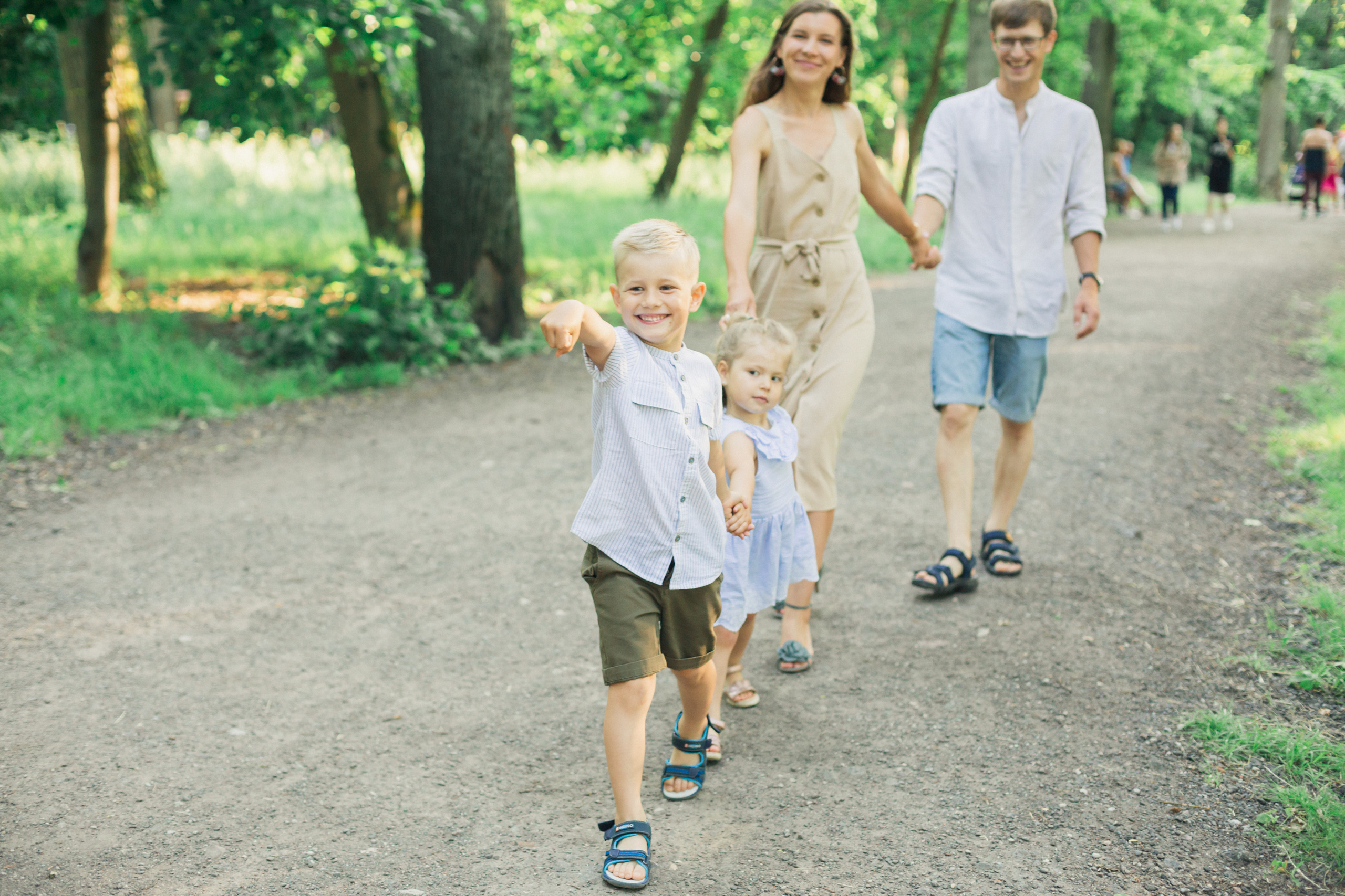 Анастасия, Александр, Глеб и Аня. Фотограф в Калининграде Дмитрий Мишин