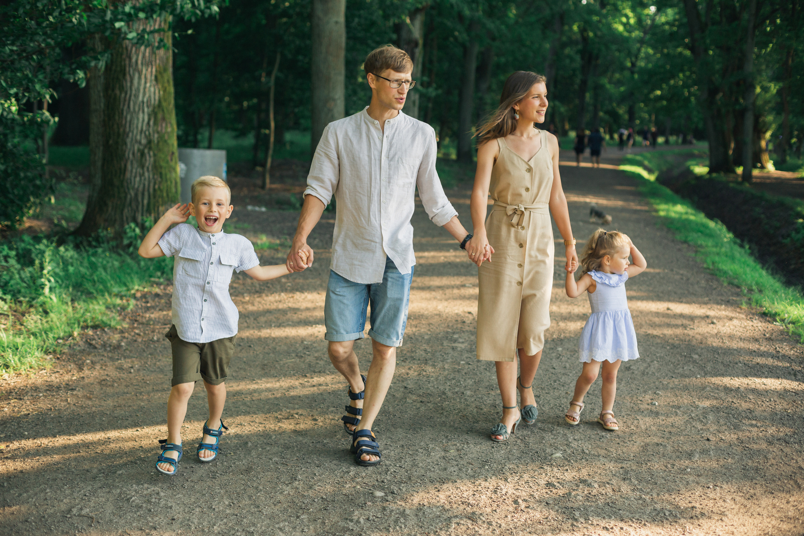 Анастасия, Александр, Глеб и Аня. Фотограф в Калининграде Дмитрий Мишин