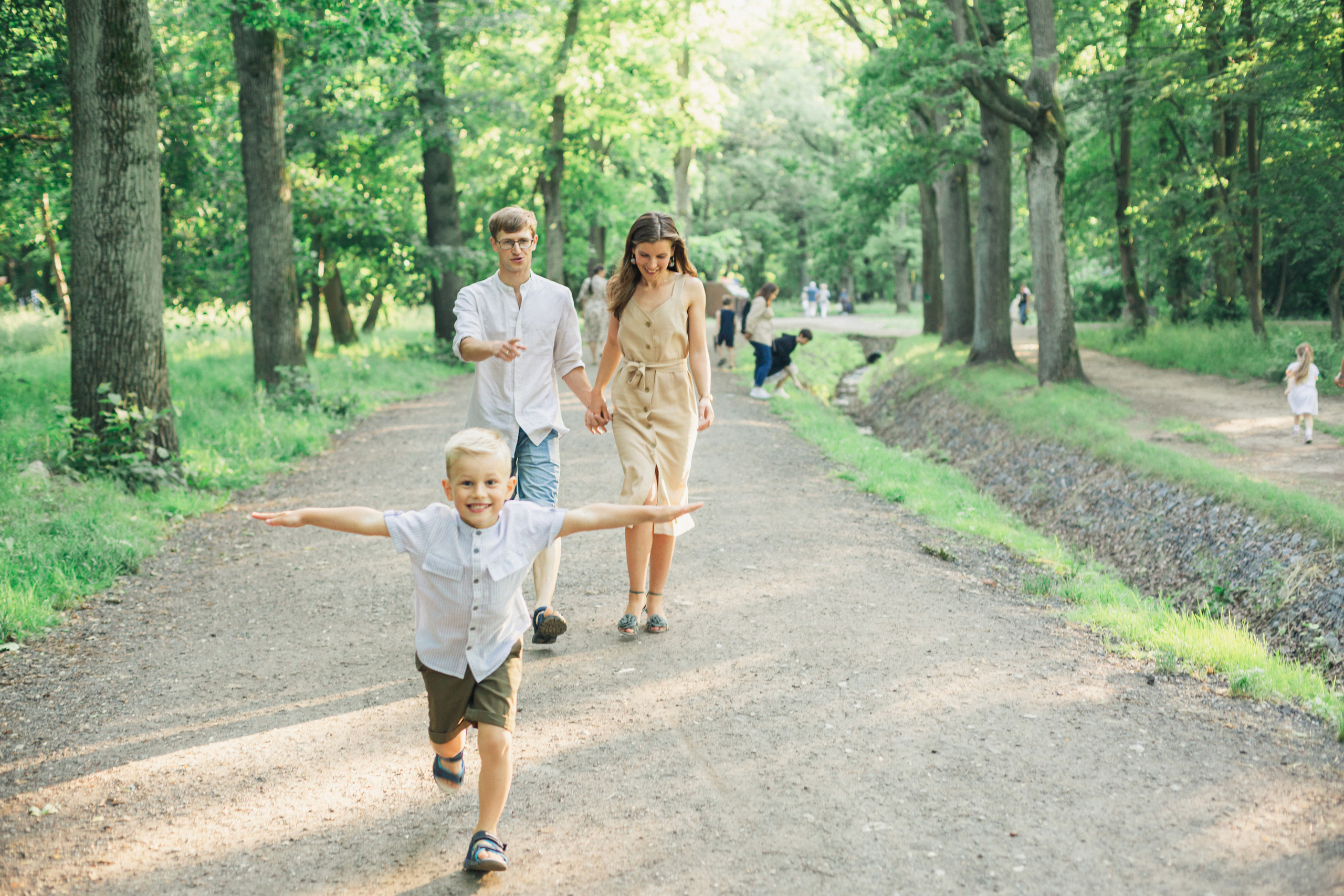 Анастасия, Александр, Глеб и Аня. Фотограф в Калининграде Дмитрий Мишин