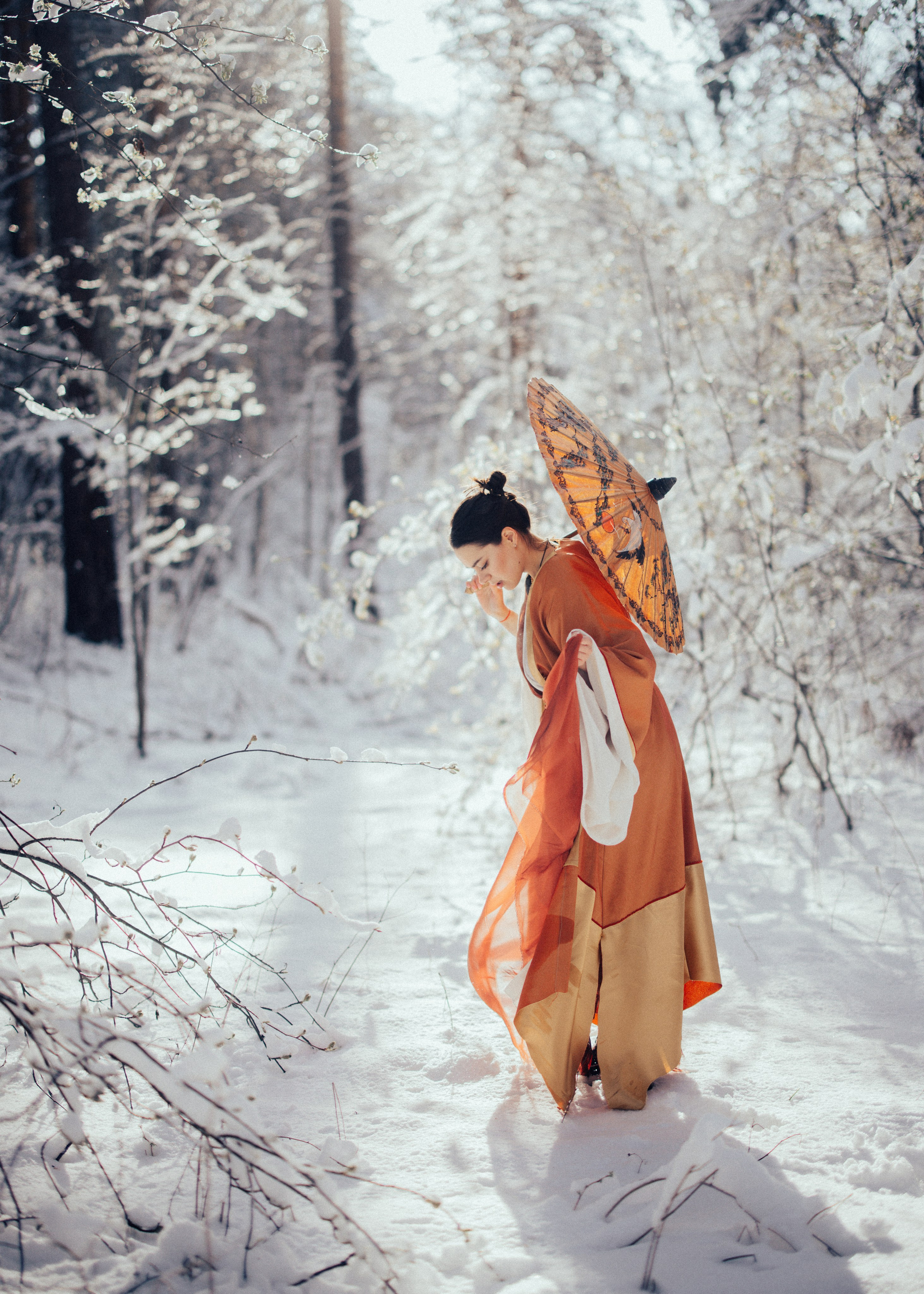 Снег в мае. Портретный арт-фотограф в Екатеринбурге Алена Нестерова