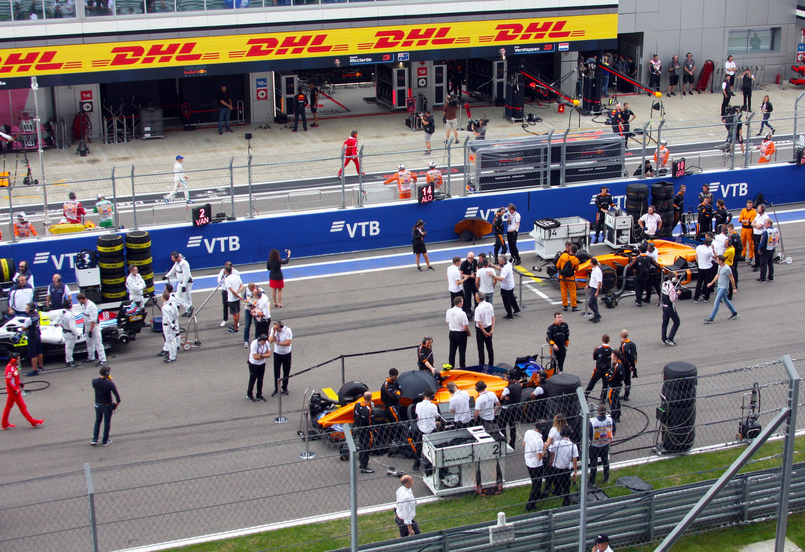 2018 Formula 1 Russian Gran Prix — 27-30.09.2018. AlexFecto — галереи фотографий