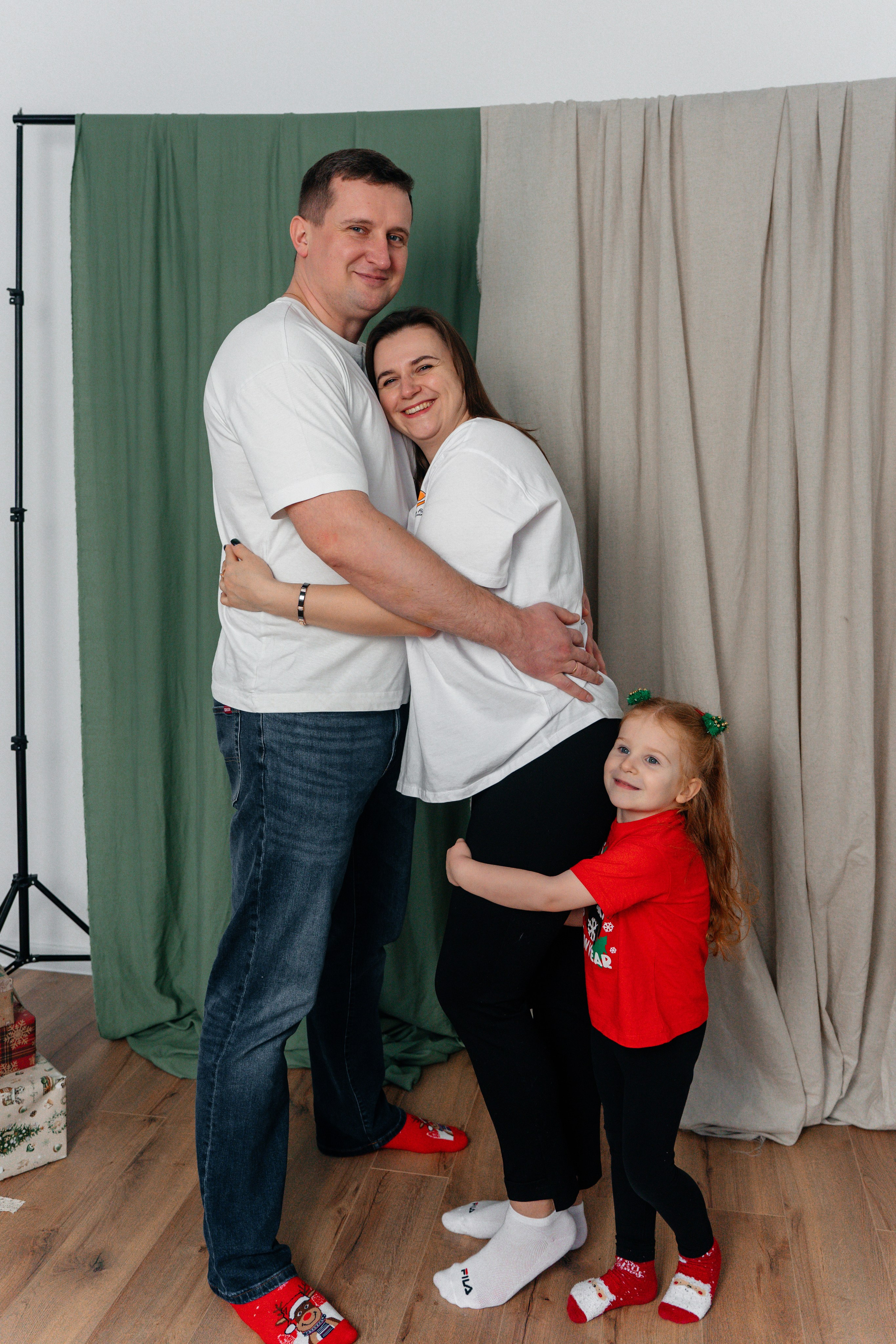 Семейная съёмка — Новый год. Ваш семейный фотограф в Минске — Вика Трегубова